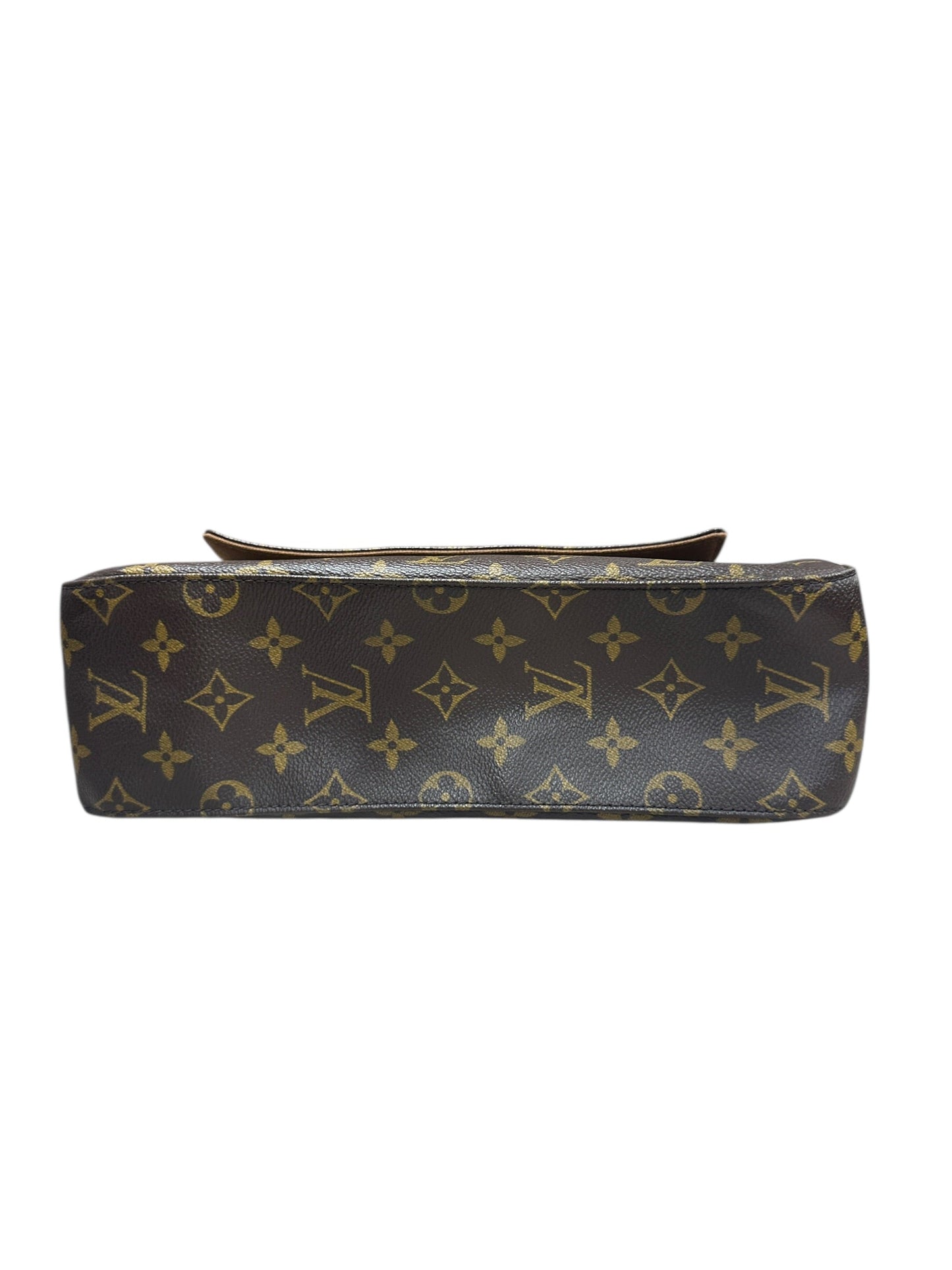 LOUIS VUITTON Monogram Looping PM Shoulder Bag Brown Gold Hardware | Authentic Pre-Owned Luxury
