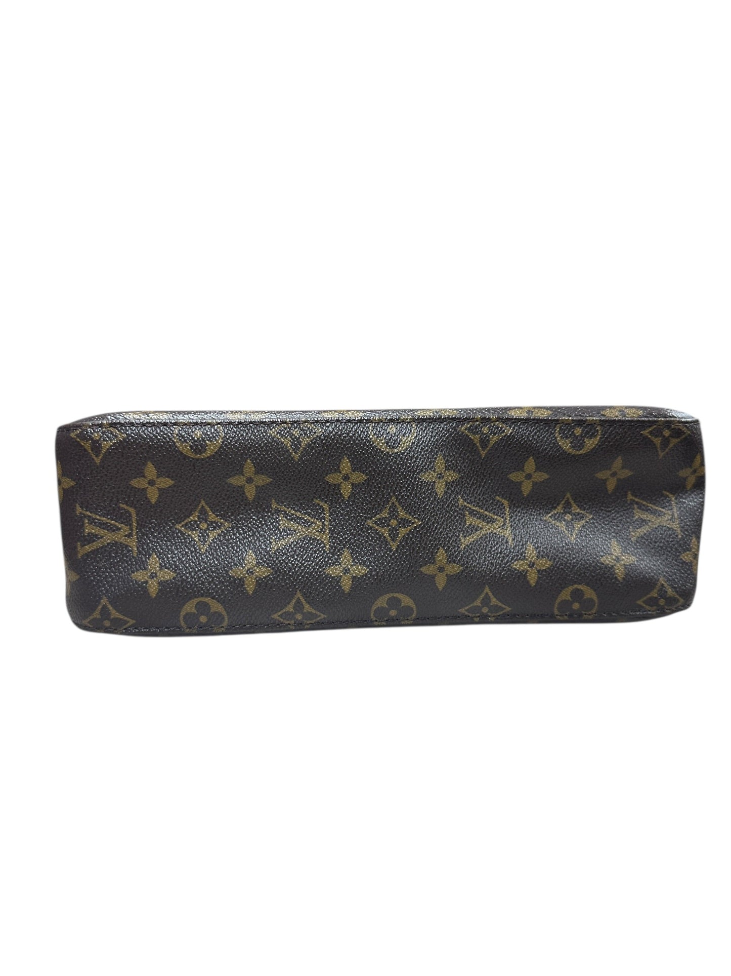 LOUIS VUITTON Monogram Mini Looping Shoulder Bag Brown Gold Hardware | Authentic Pre-Owned Luxury