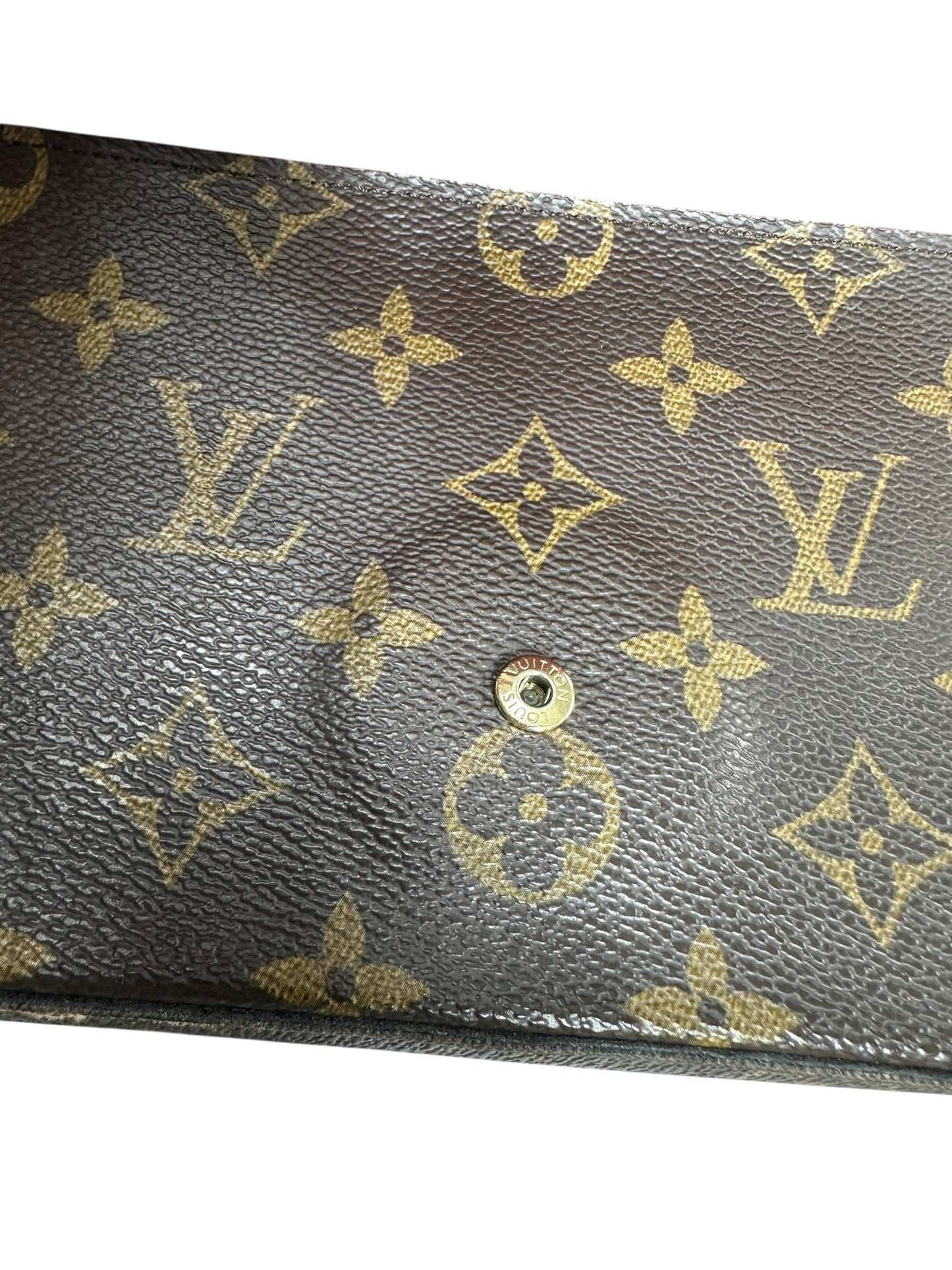 LOUIS VUITTON Monogram Zippy Wallet Brown Gold Hardware | Authentic Pre-Owned Luxury