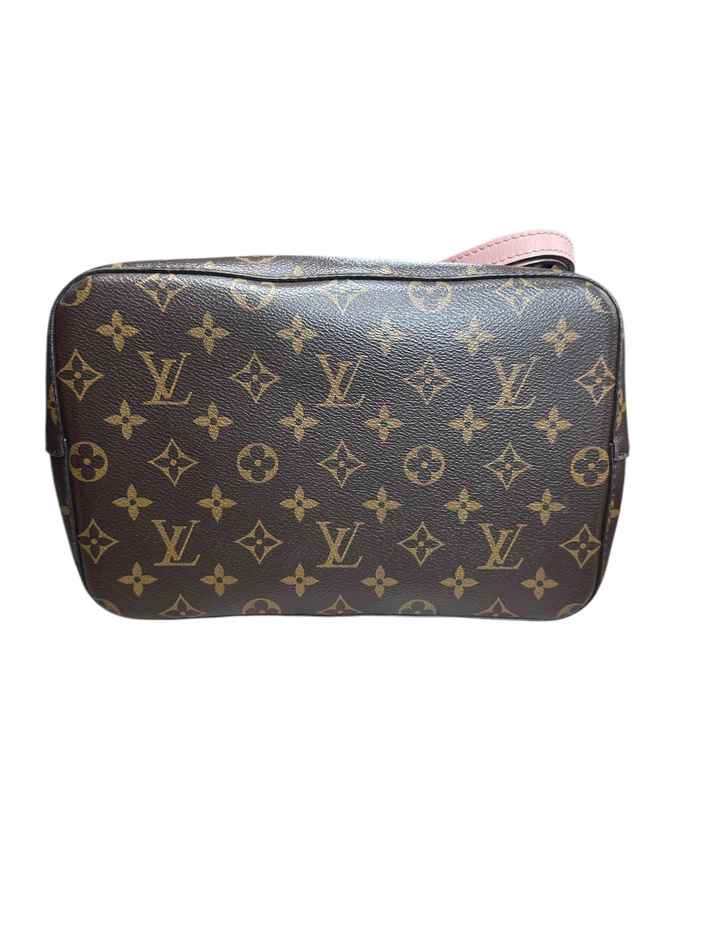 LOUIS VUITTON Monogram NeoNoe BB Shoulder Bag Brown/Pink Gold Hardware | Authentic Pre-Owned Luxury