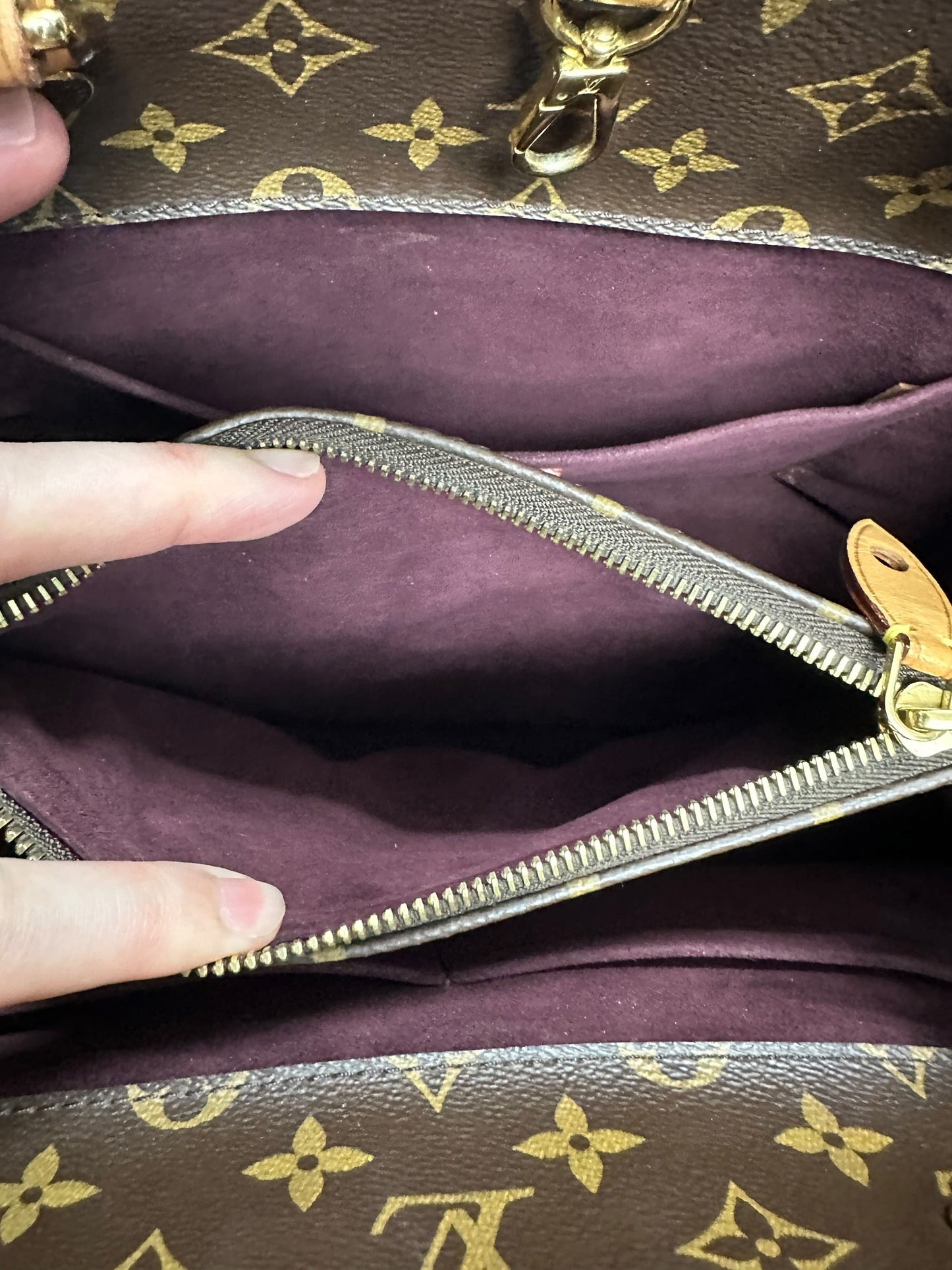 LOUIS VUITTON Monogram Estrela MM Tote Bag Brown Gold Hardware | Authentic Pre-Owned Luxury