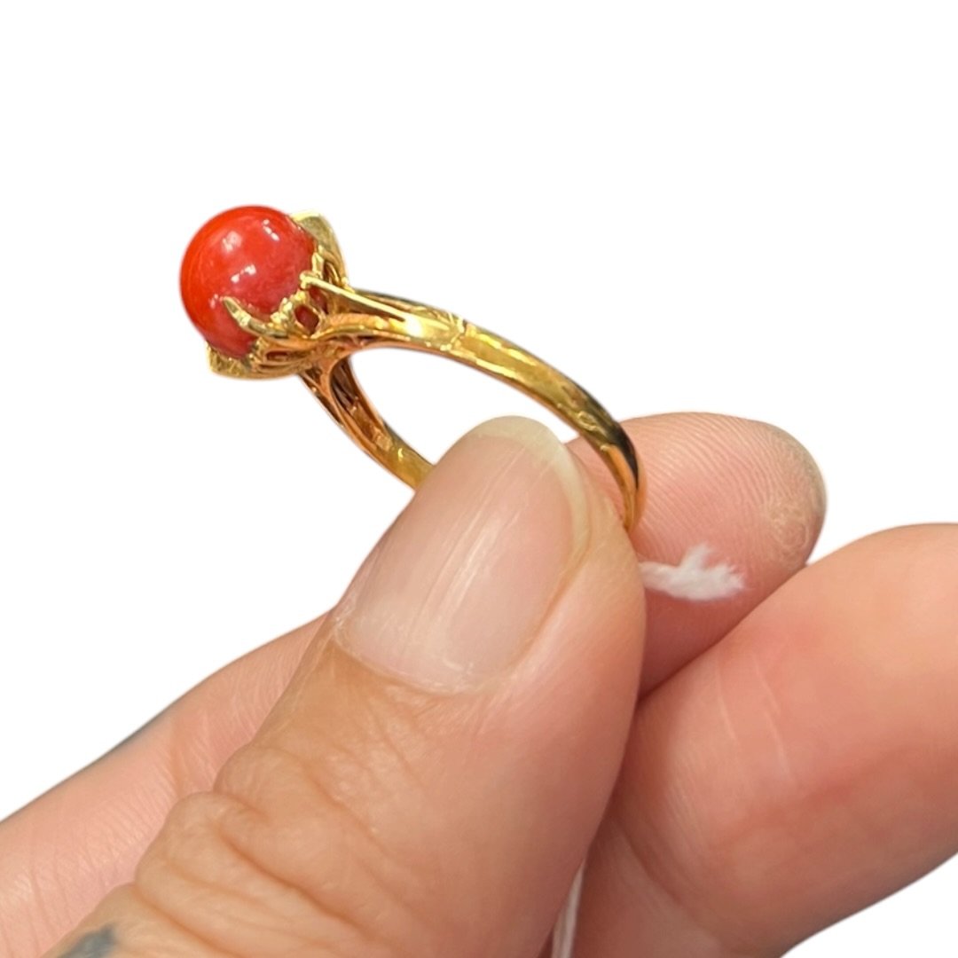 Coral Ring side view