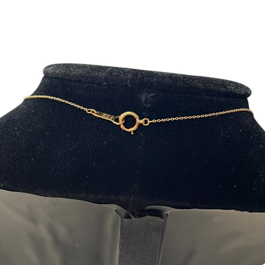 18K Yellow Gold necklace Gold, Multicolor Yellow Gold-tone Hardware | Authentic Pre-Owned Luxury
