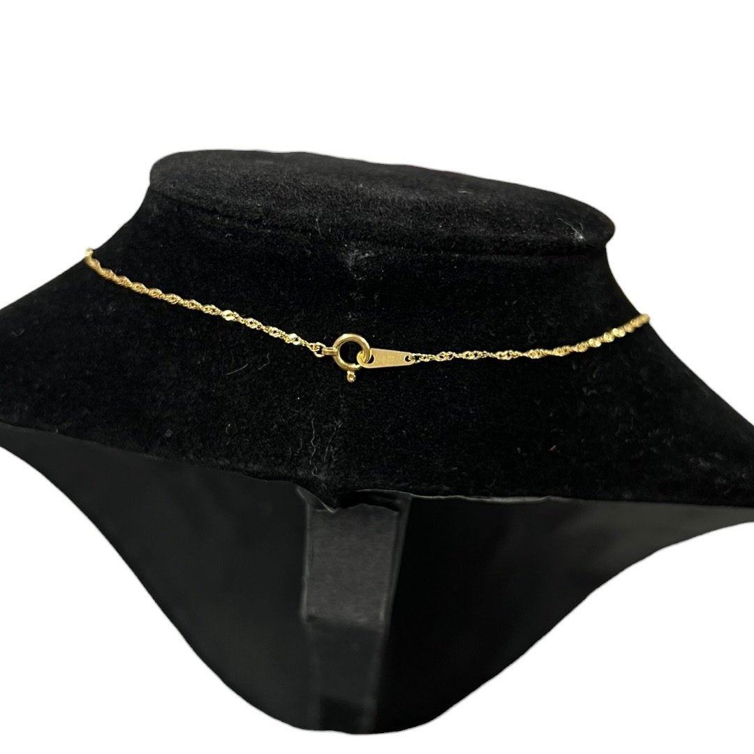 18K Gold Necklace Gold, White Gold Hardware | Authentic Pre-Owned Luxury
