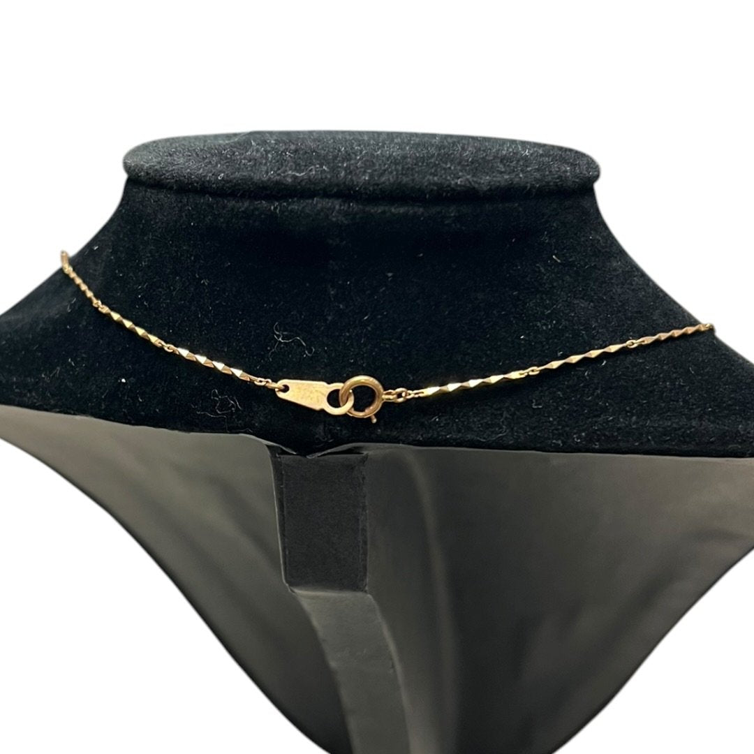 18K Gold Chain Necklace Gold Gold | Authentic Pre-Owned Luxury