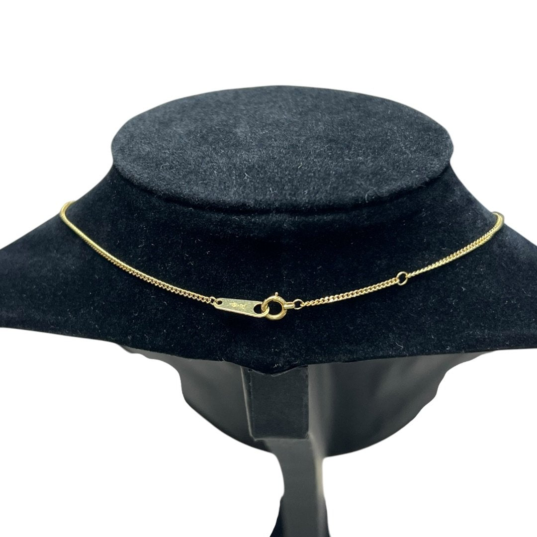 18K Gold Necklace Gold Gold Hardware | Authentic Pre-Owned Luxury
