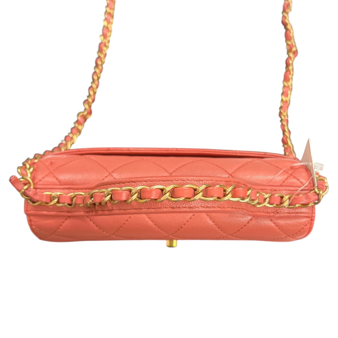 CHANEL Matelassé Top Handle Shoulder Bag | Authentic Pre-Owned Luxury