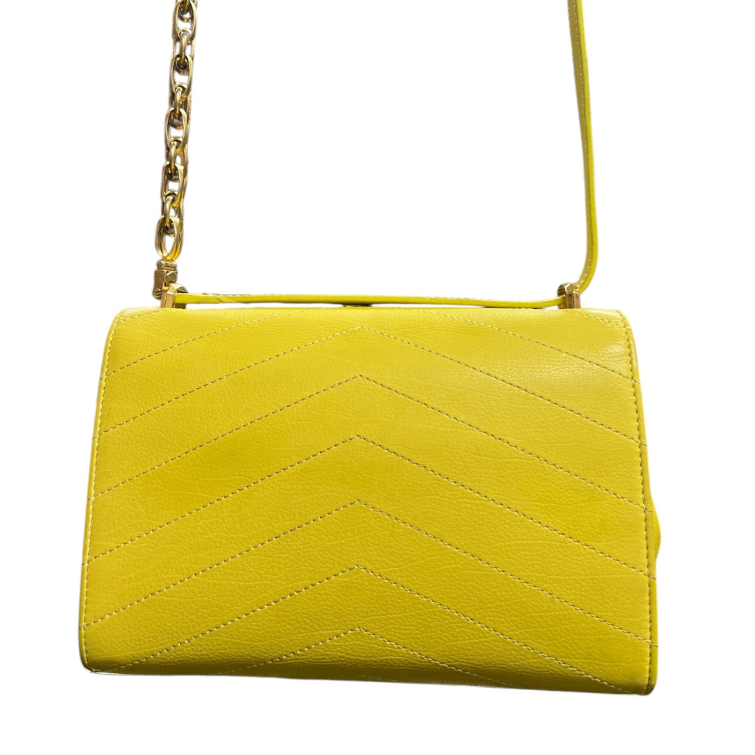 CHANEL Yellow Calfskin Shoulder Bag | Authentic Pre-Owned Luxury