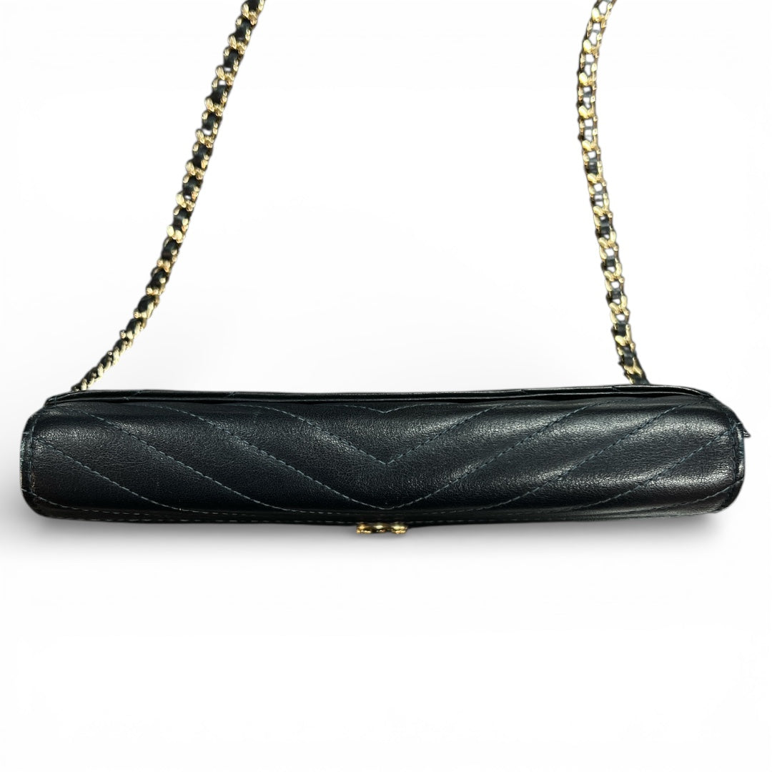 CHANEL Chevron V-Stitch Chain Shoulder Bag | Authentic Pre-Owned Luxury