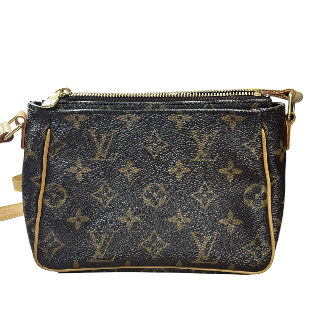 LOUIS VUITTON Monogram Viva Cite PM Shoulder Bag Crossbody Brown Canvas | Authentic Pre-Owned Luxury