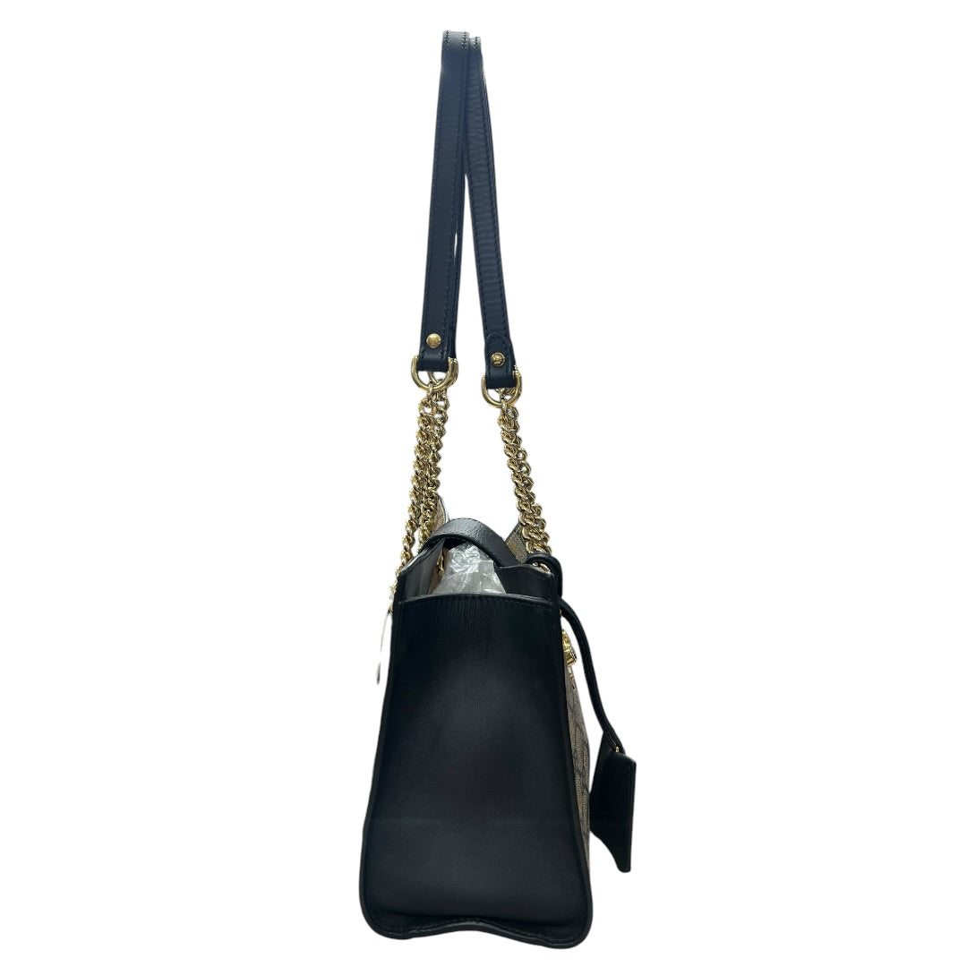 GUCCI Padlock Bee GG Supreme Small Chain Shoulder Bag | Authentic Pre-Owned Luxury