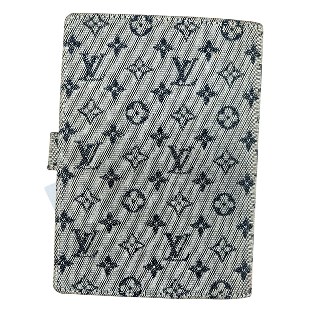 T-Family Louis Vuitton Monogram Mini Canvas Agenda PM 6-Ring Planner Cover Navy - | Authentic Pre-Owned Luxury