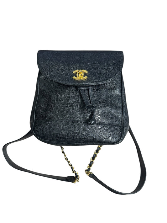 CHANEL Boy Flap Bag Caviar Leather Black | Authentic Pre-Owned Luxury