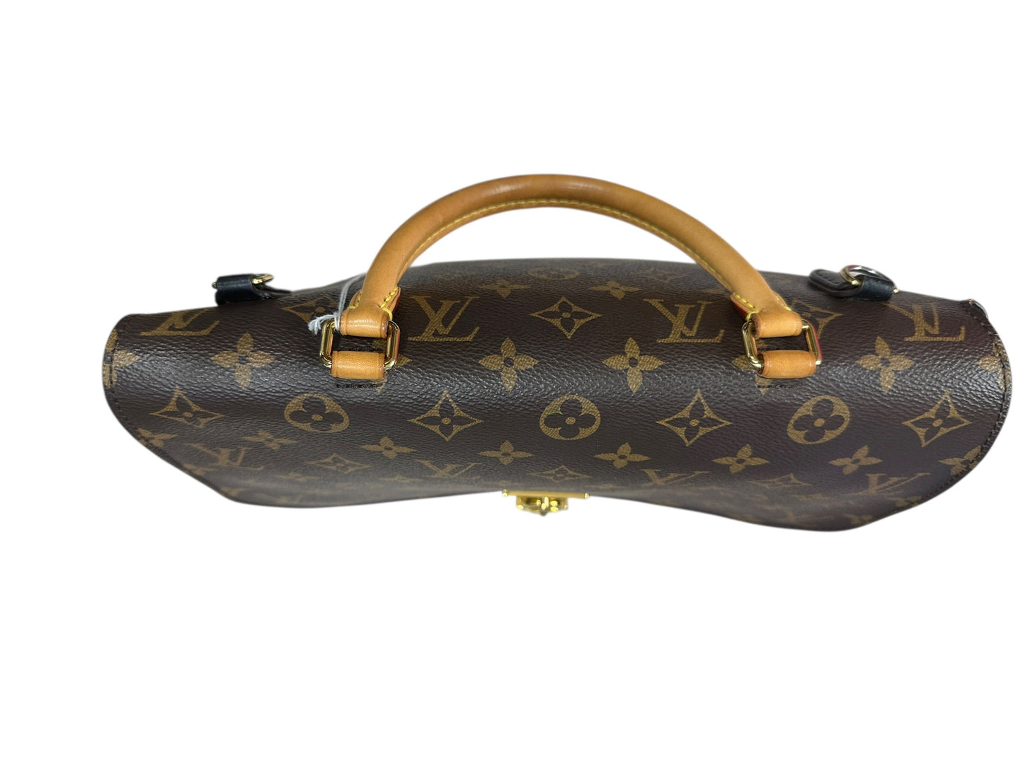 LOUIS VUITTON Monogram Marignan Handbag Brown/Black Gold Hardware | Authentic Pre-Owned Luxury