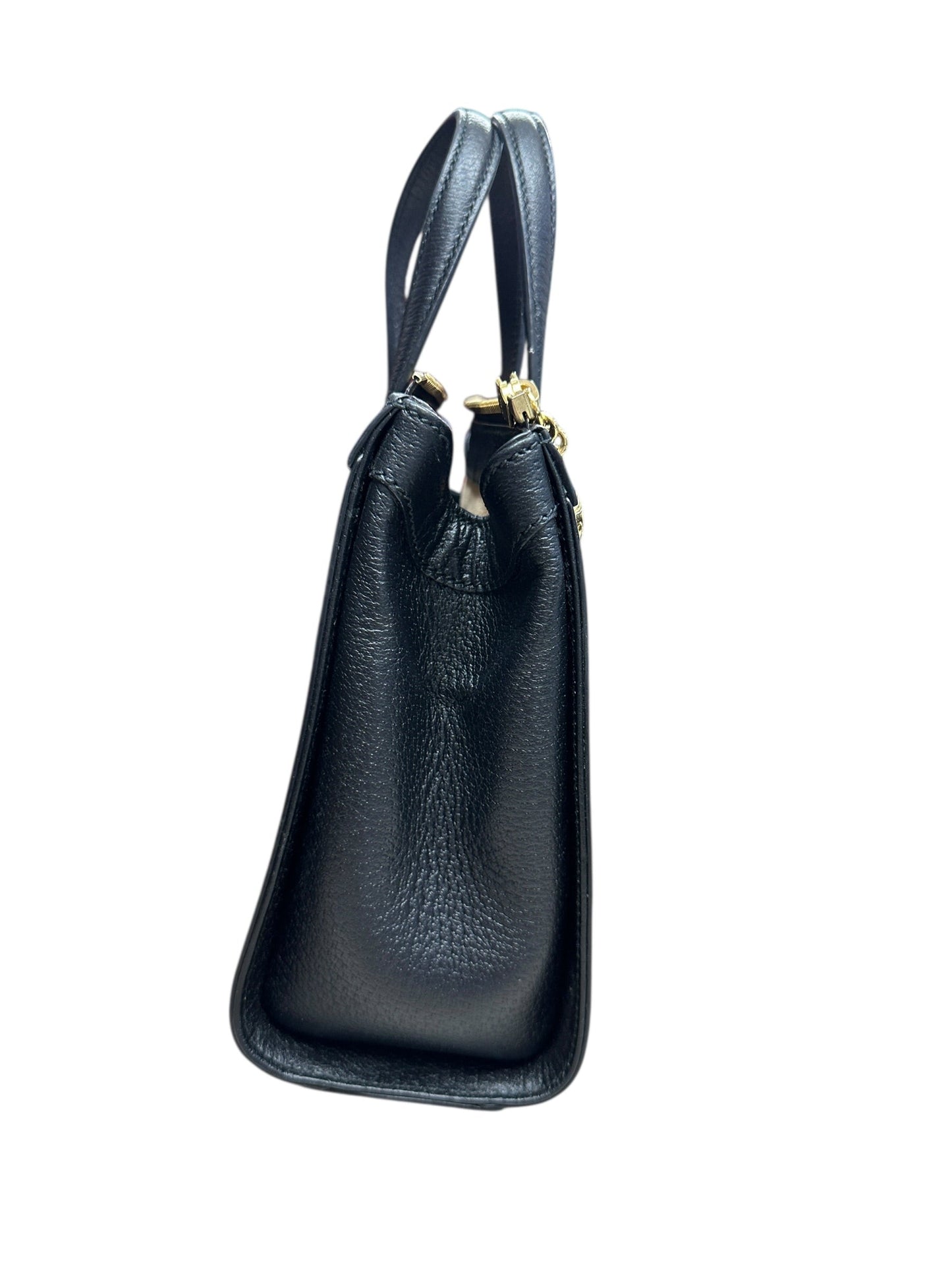 GUCCI Leather Ophidia Small Tote Bag Black Gold Hardware | Authentic Pre-Owned Luxury