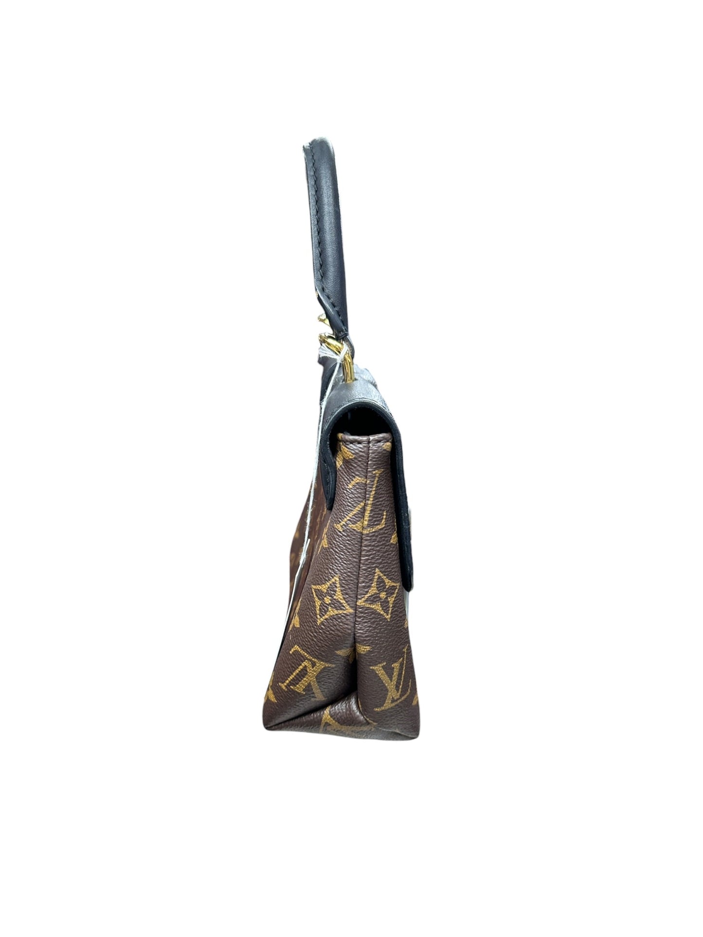LOUIS VUITTON Monogram Locky BB Handbag Brown/Black Gold Hardware | Authentic Pre-Owned Luxury