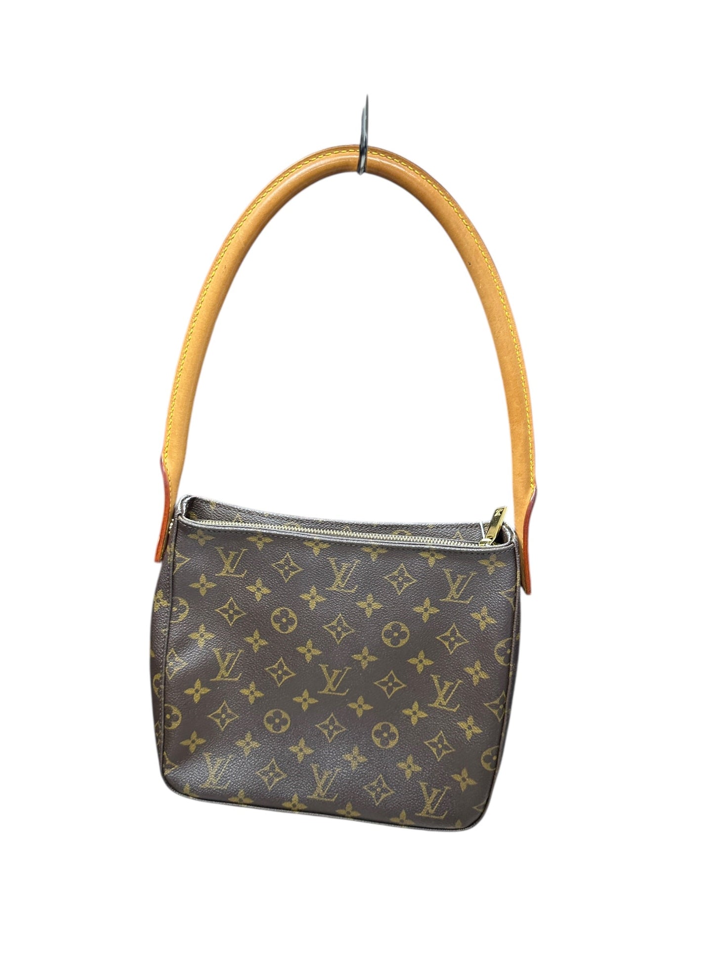 LOUIS VUITTON Monogram Looping MM Shoulder Bag Brown Gold Hardware | Authentic Pre-Owned Luxury