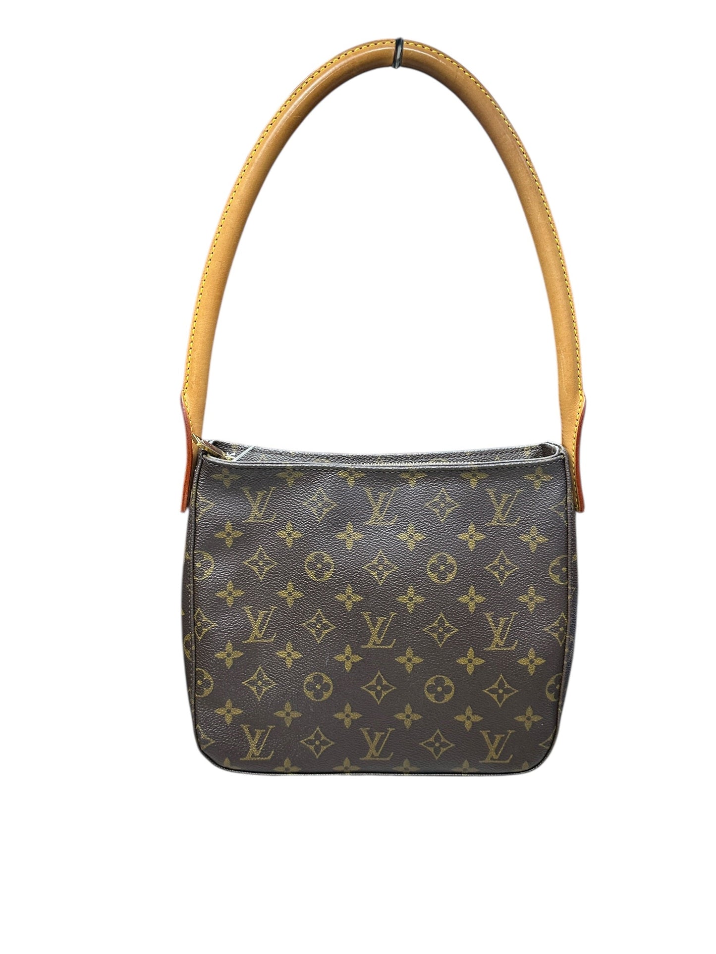 LOUIS VUITTON Monogram Looping MM Shoulder Bag Brown Gold Hardware | Authentic Pre-Owned Luxury