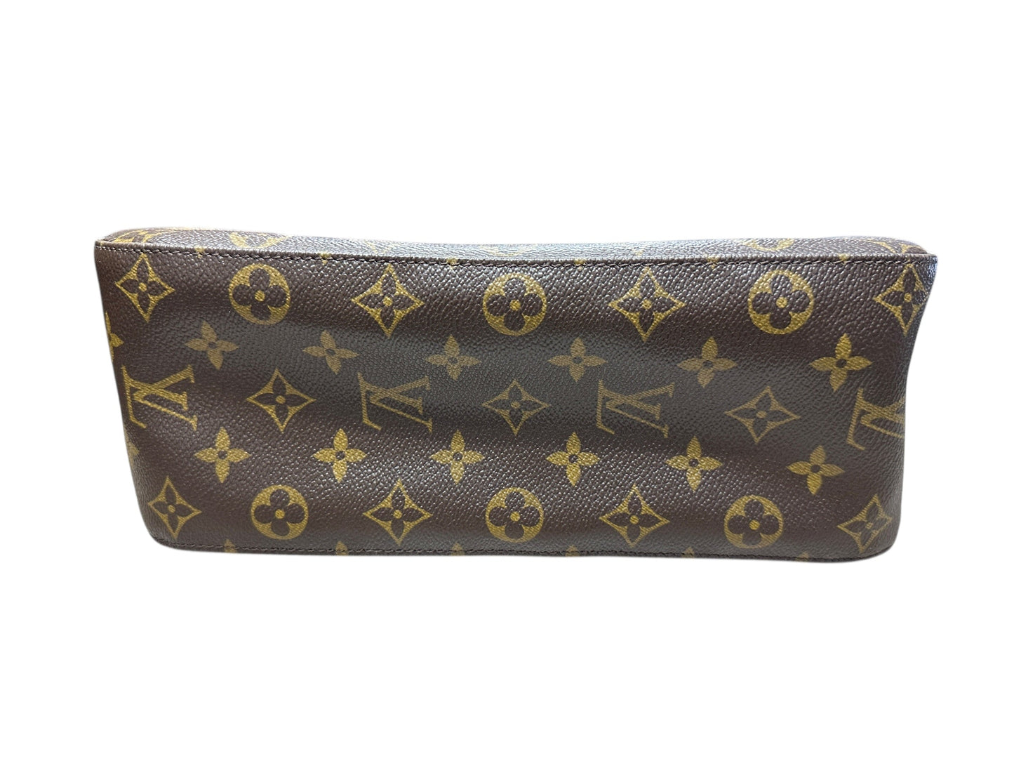 LOUIS VUITTON Monogram Looping GM Shoulder Bag Brown Gold Hardware | Authentic Pre-Owned Luxury