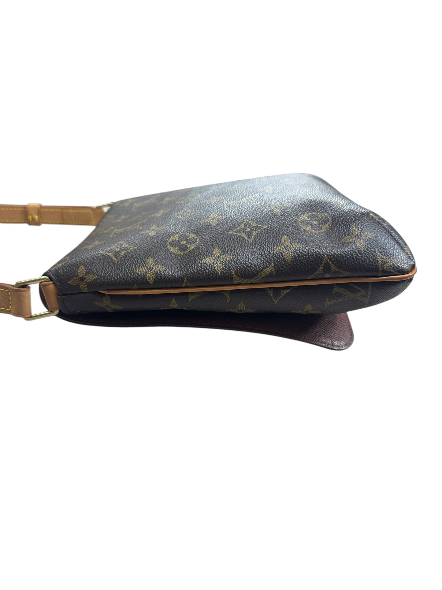 LOUIS VUITTON Monogram Musette Salsa Shoulder Bag Brown Gold Hardware | Authentic Pre-Owned Luxury