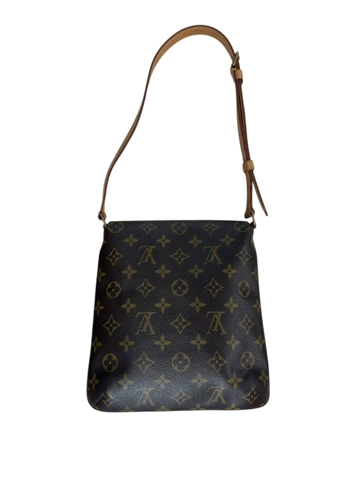 LOUIS VUITTON Monogram Musette Salsa Shoulder Bag Brown Gold Hardware | Authentic Pre-Owned Luxury