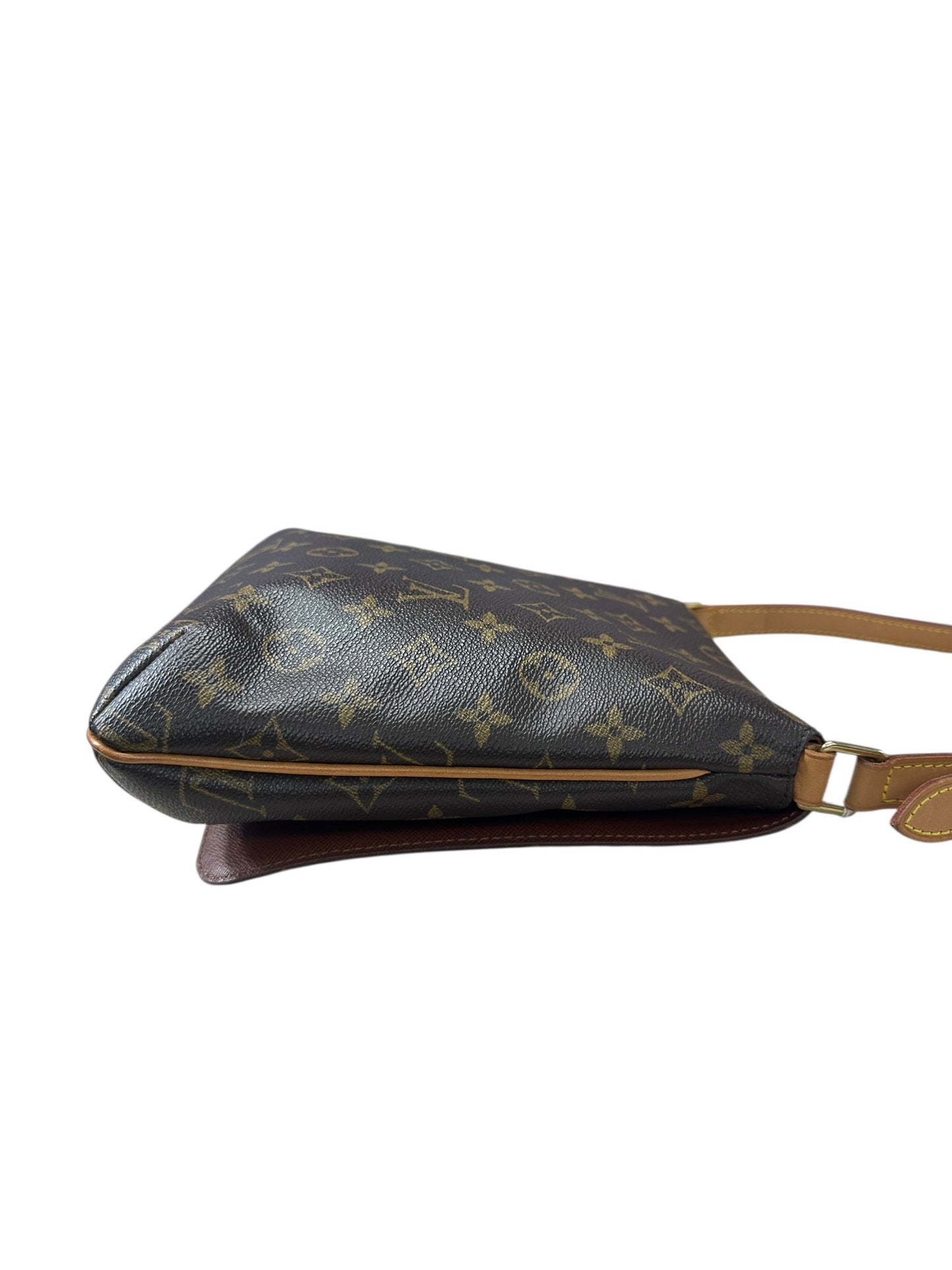 LOUIS VUITTON Monogram Musette Salsa Shoulder Bag Brown Gold Hardware | Authentic Pre-Owned Luxury