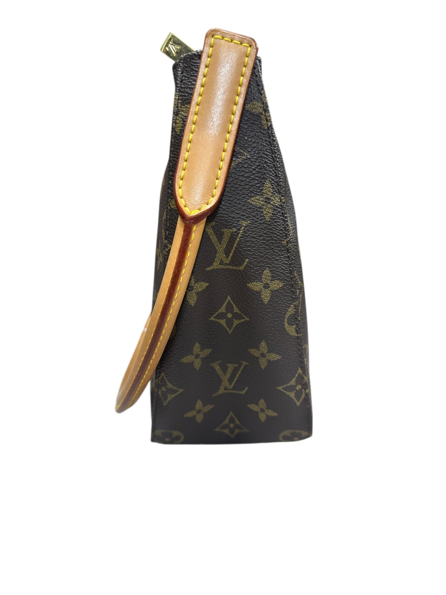 LOUIS VUITTON Monogram Pochette Accessoires Pouch Brown Gold Hardware | Authentic Pre-Owned Luxury