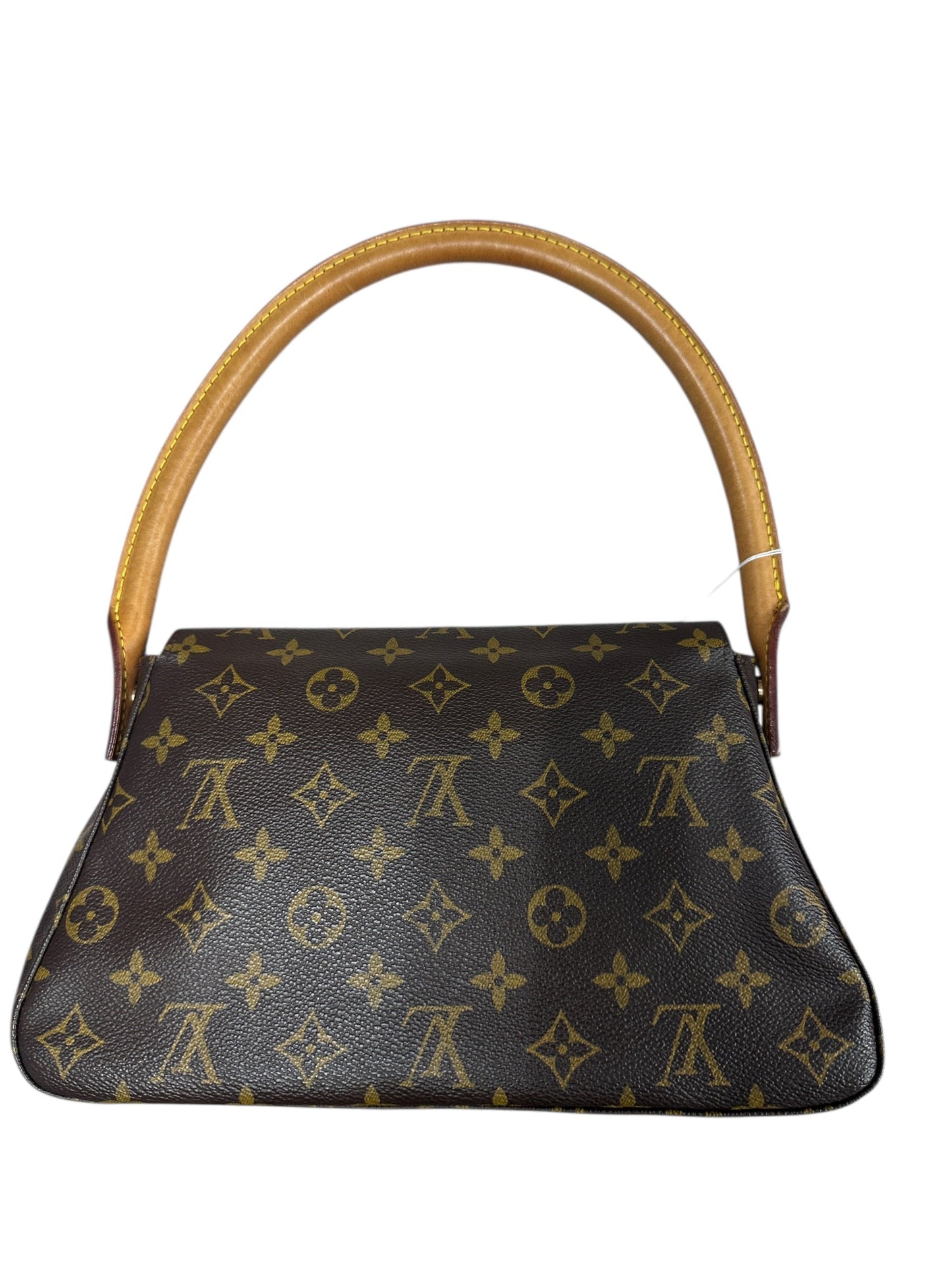LOUIS VUITTON Monogram Looping PM Shoulder Bag Brown Gold Hardware | Authentic Pre-Owned Luxury