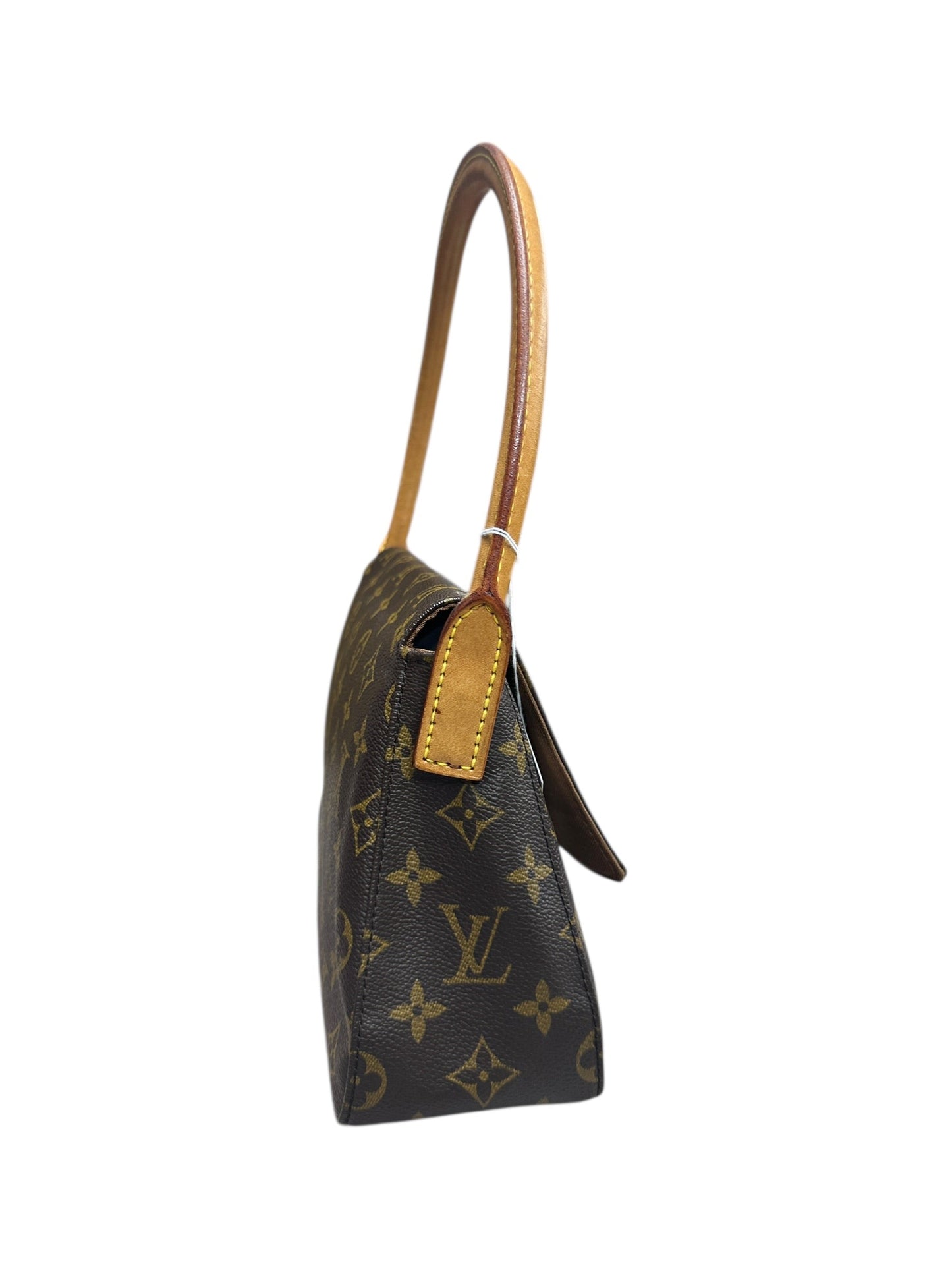 LOUIS VUITTON Monogram Looping PM Shoulder Bag Brown Gold Hardware | Authentic Pre-Owned Luxury