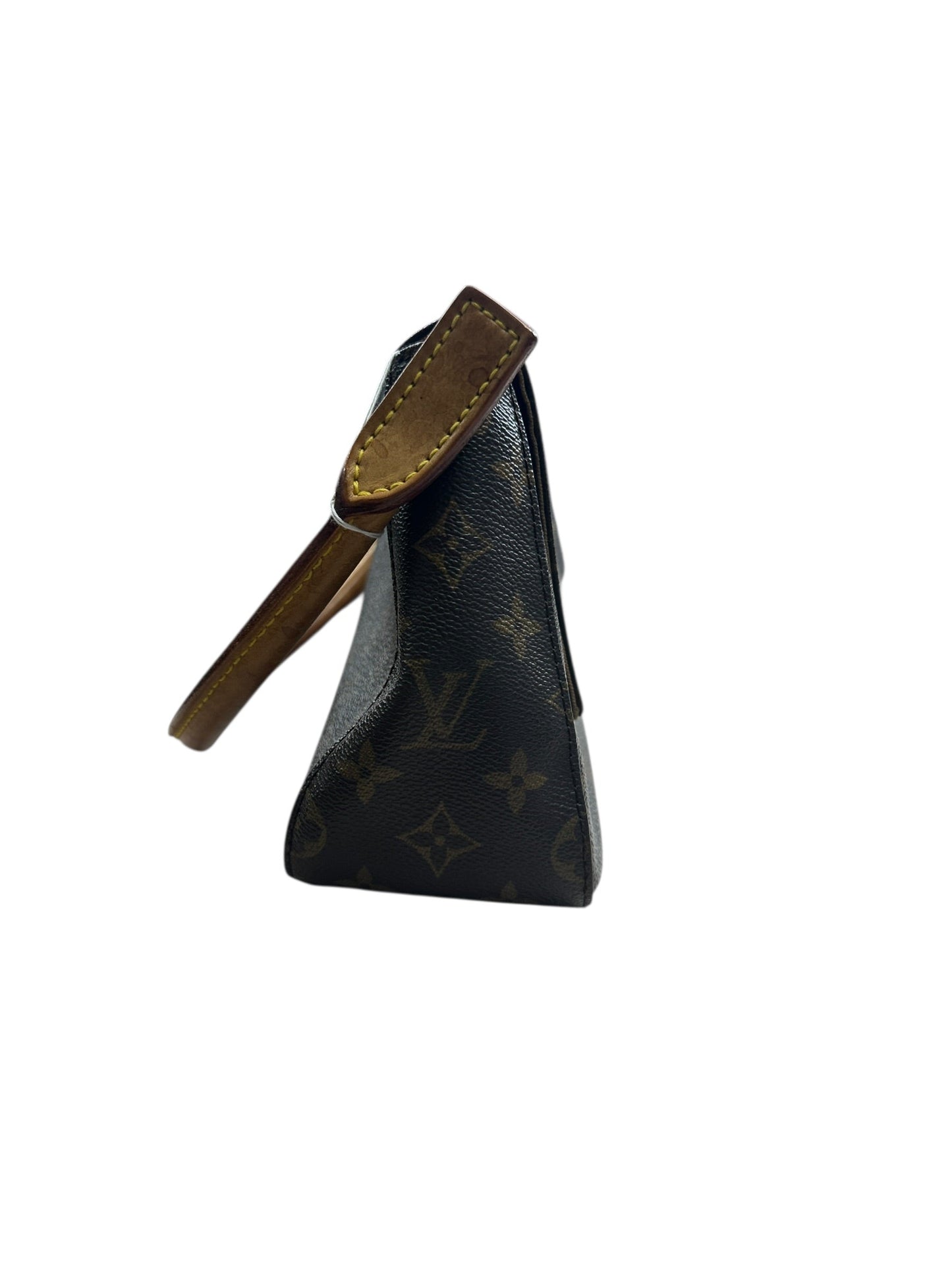 LOUIS VUITTON Monogram Mini Looping Shoulder Bag Brown Gold Hardware | Authentic Pre-Owned Luxury