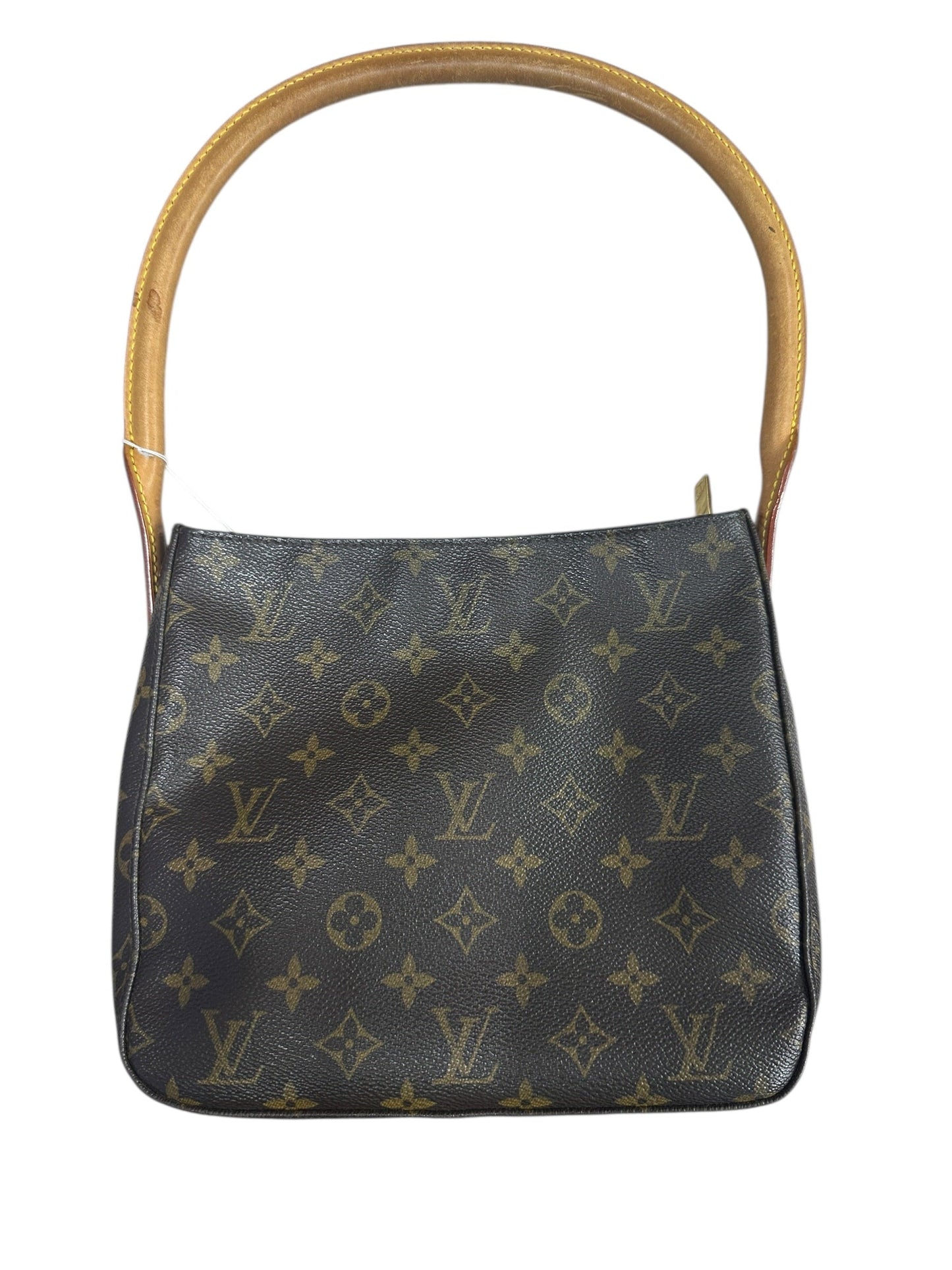 LOUIS VUITTON Monogram Looping MM Shoulder Bag Brown Gold Hardware | Authentic Pre-Owned Luxury