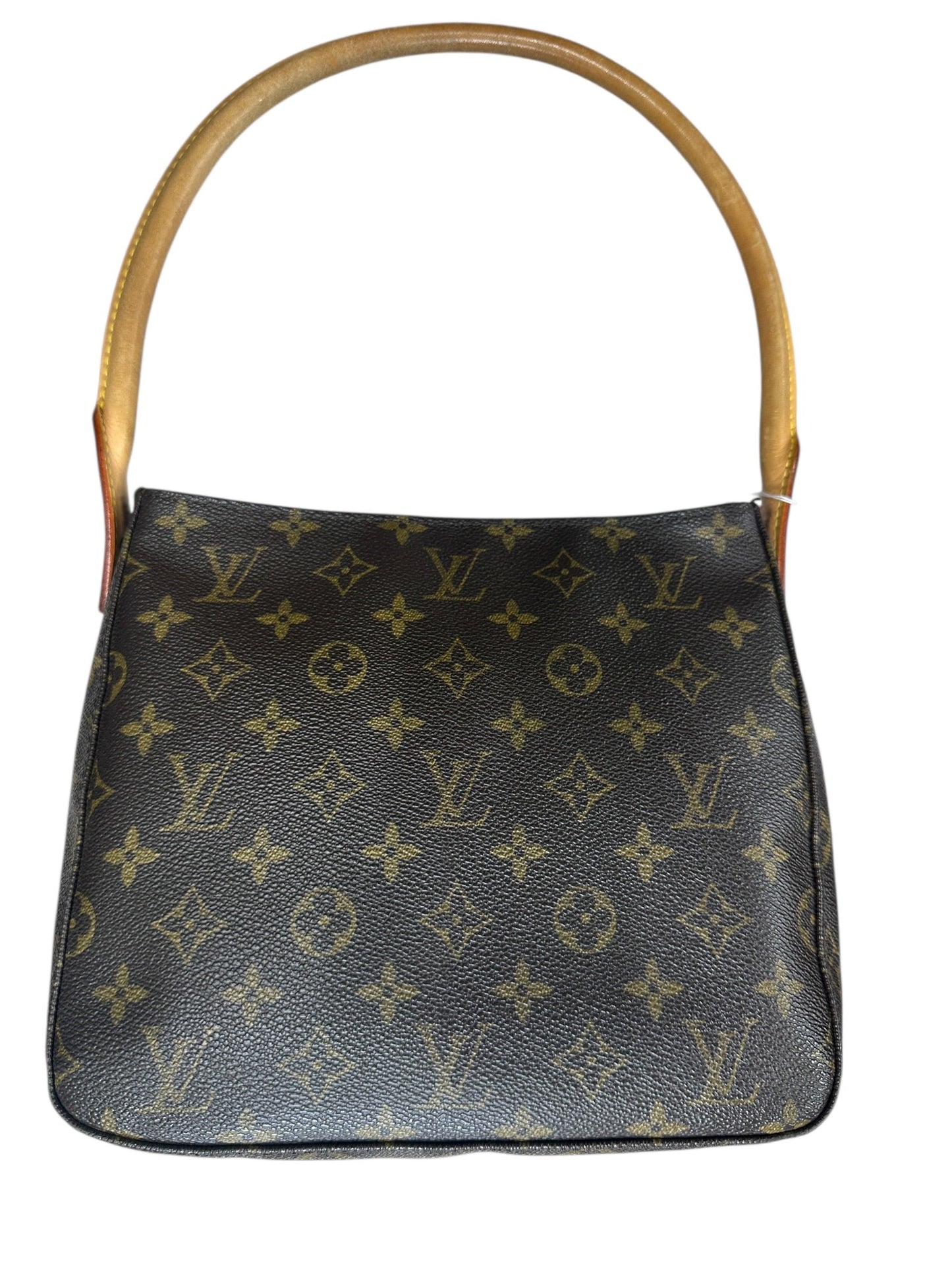 LOUIS VUITTON Monogram Looping GM Shoulder Bag Brown Gold Hardware | Authentic Pre-Owned Luxury