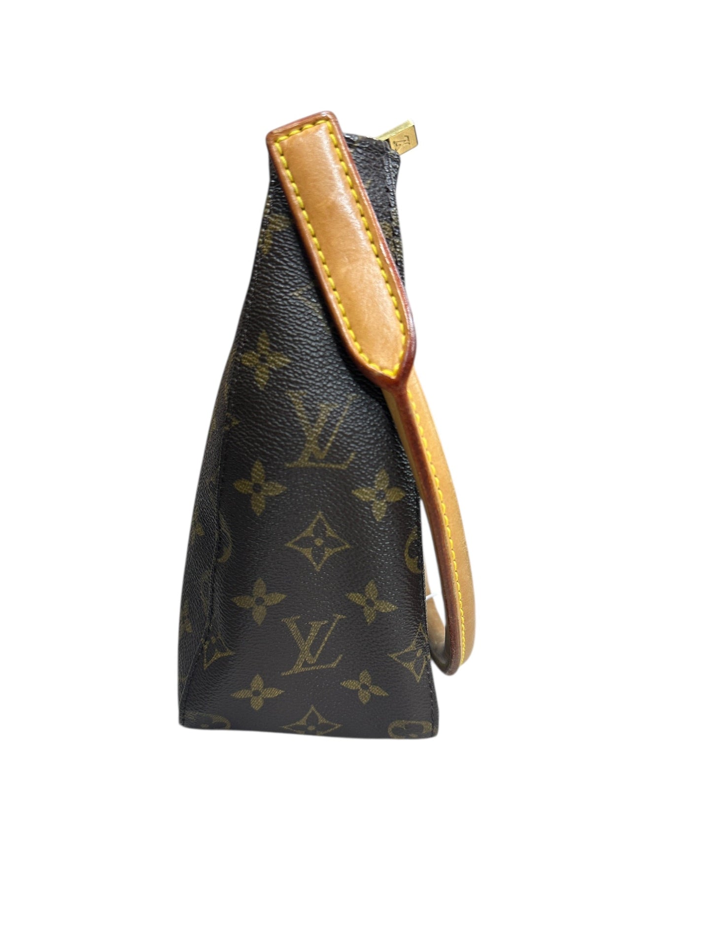 LOUIS VUITTON Monogram Looping GM Shoulder Bag Brown Gold Hardware | Authentic Pre-Owned Luxury