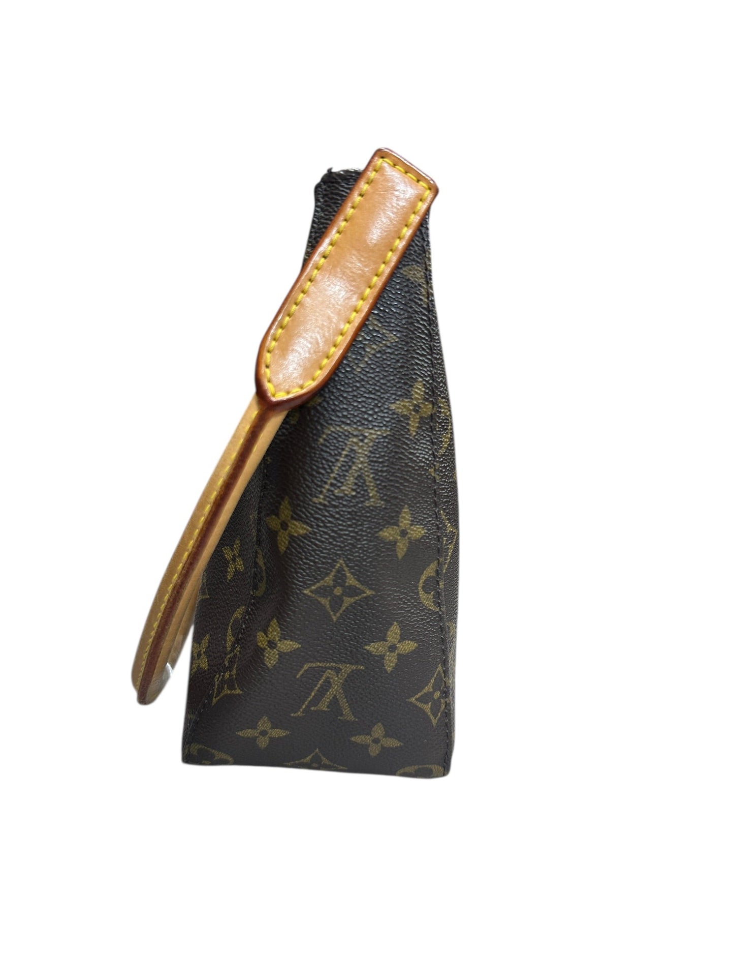LOUIS VUITTON Monogram Looping GM Shoulder Bag Brown Gold Hardware | Authentic Pre-Owned Luxury