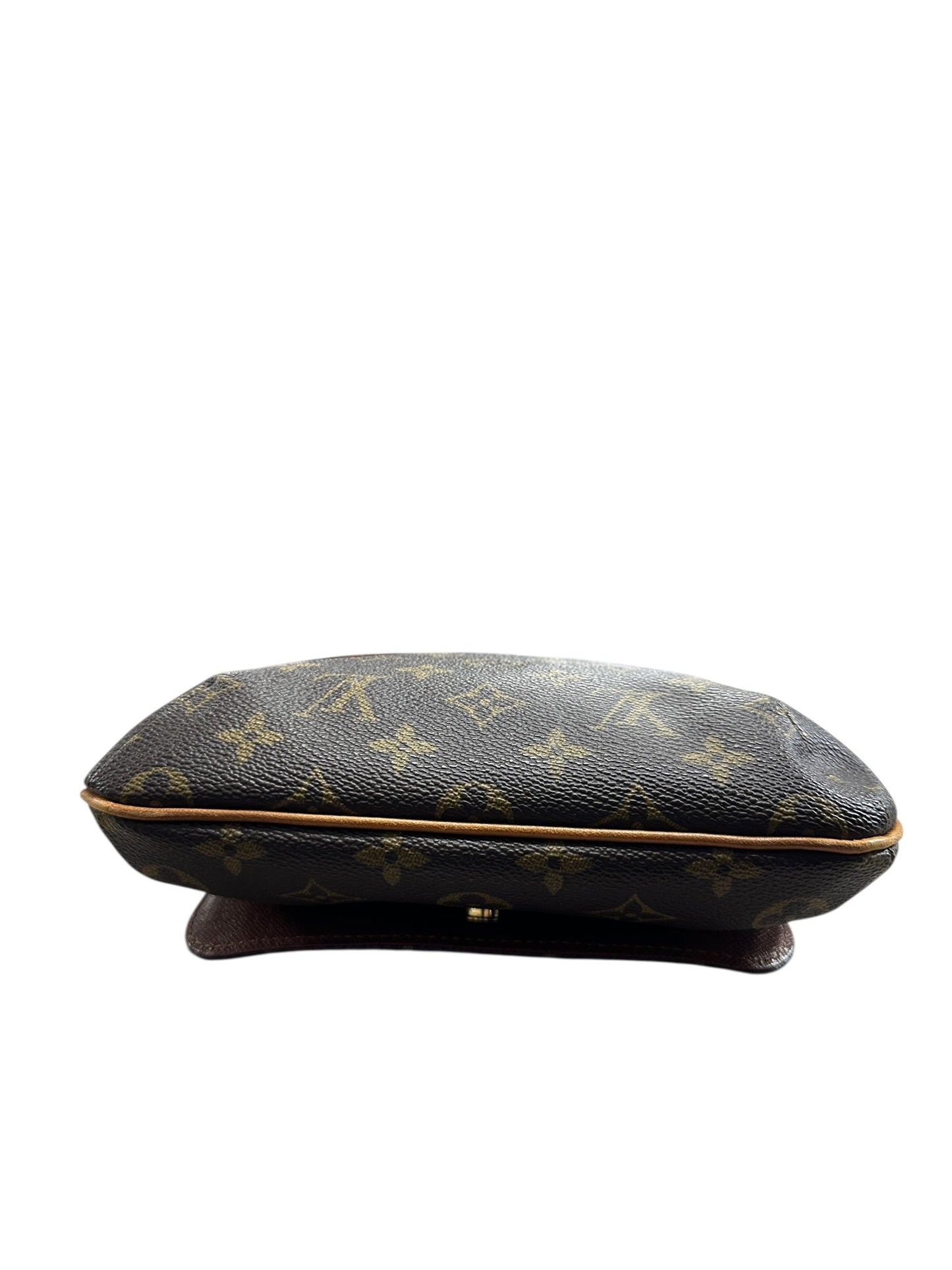 LOUIS VUITTON Monogram Musette Tango Shoulder Bag Brown Gold Hardware | Authentic Pre-Owned Luxury
