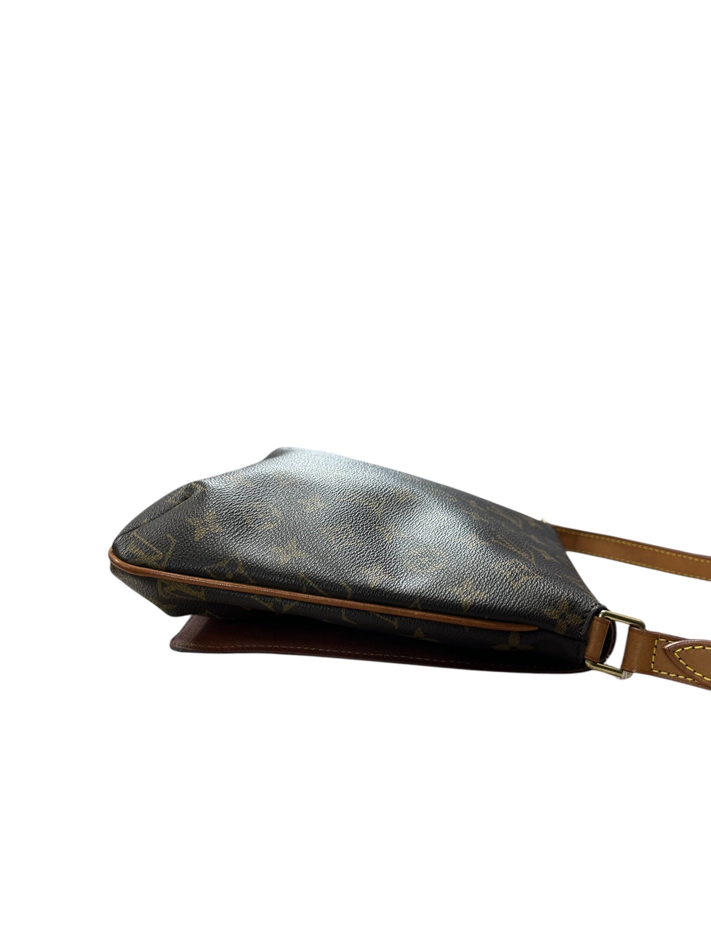 LOUIS VUITTON Monogram Musette Salsa Shoulder Bag Brown Gold Hardware | Authentic Pre-Owned Luxury