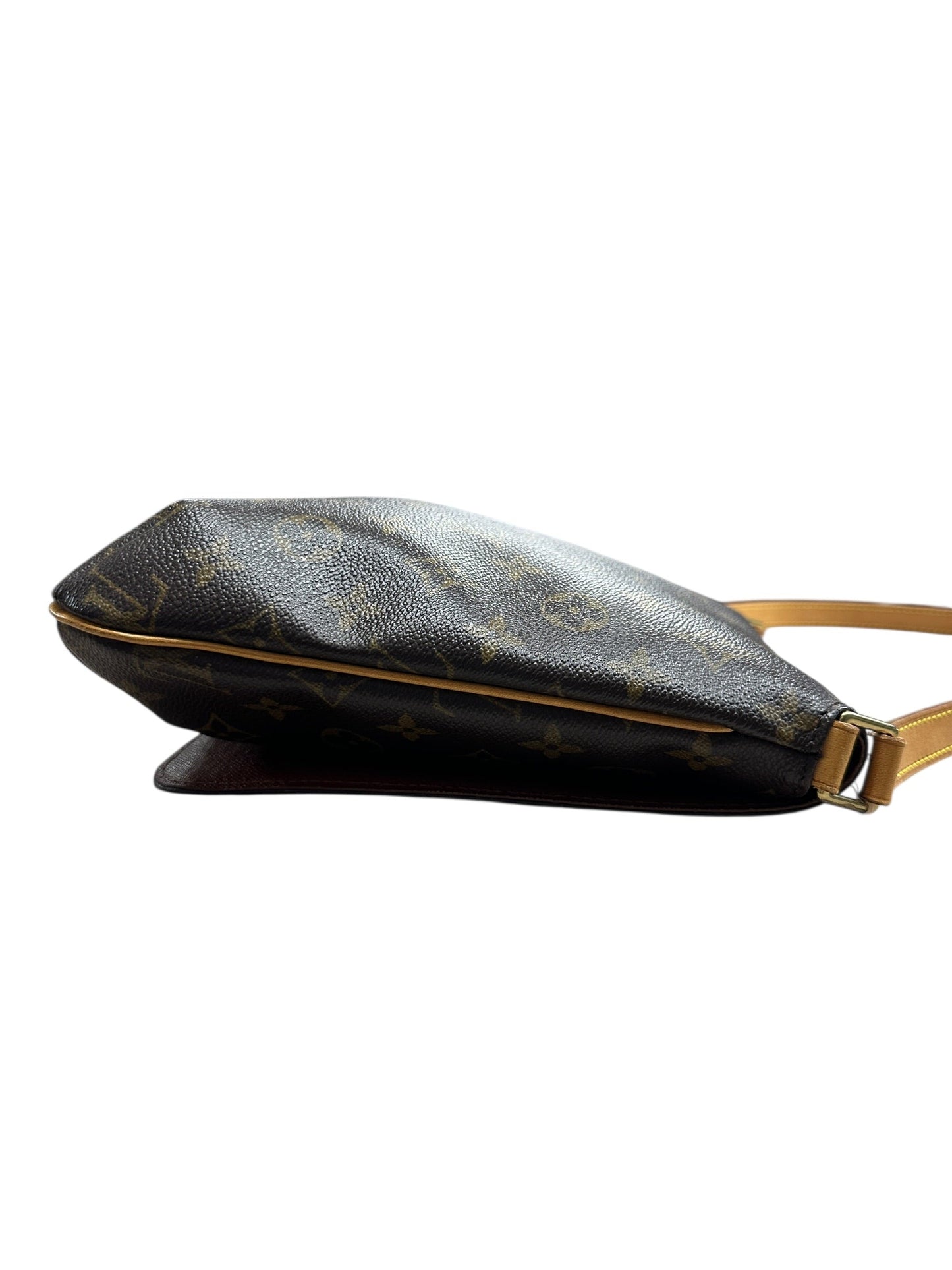 LOUIS VUITTON Monogram Musette Salsa Shoulder Bag Brown Gold Hardware | Authentic Pre-Owned Luxury