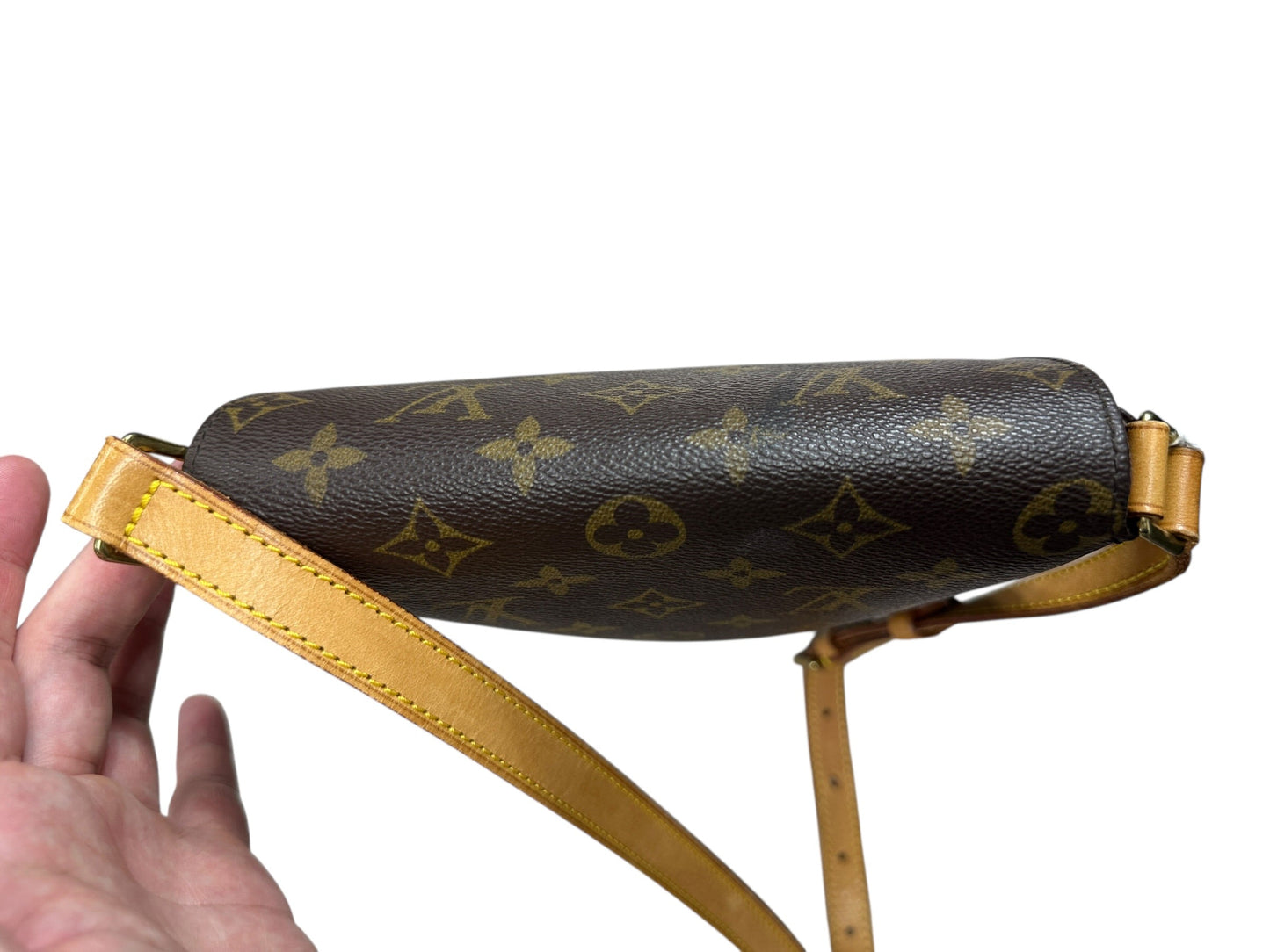 LOUIS VUITTON Monogram Musette Salsa Shoulder Bag Brown Gold Hardware | Authentic Pre-Owned Luxury