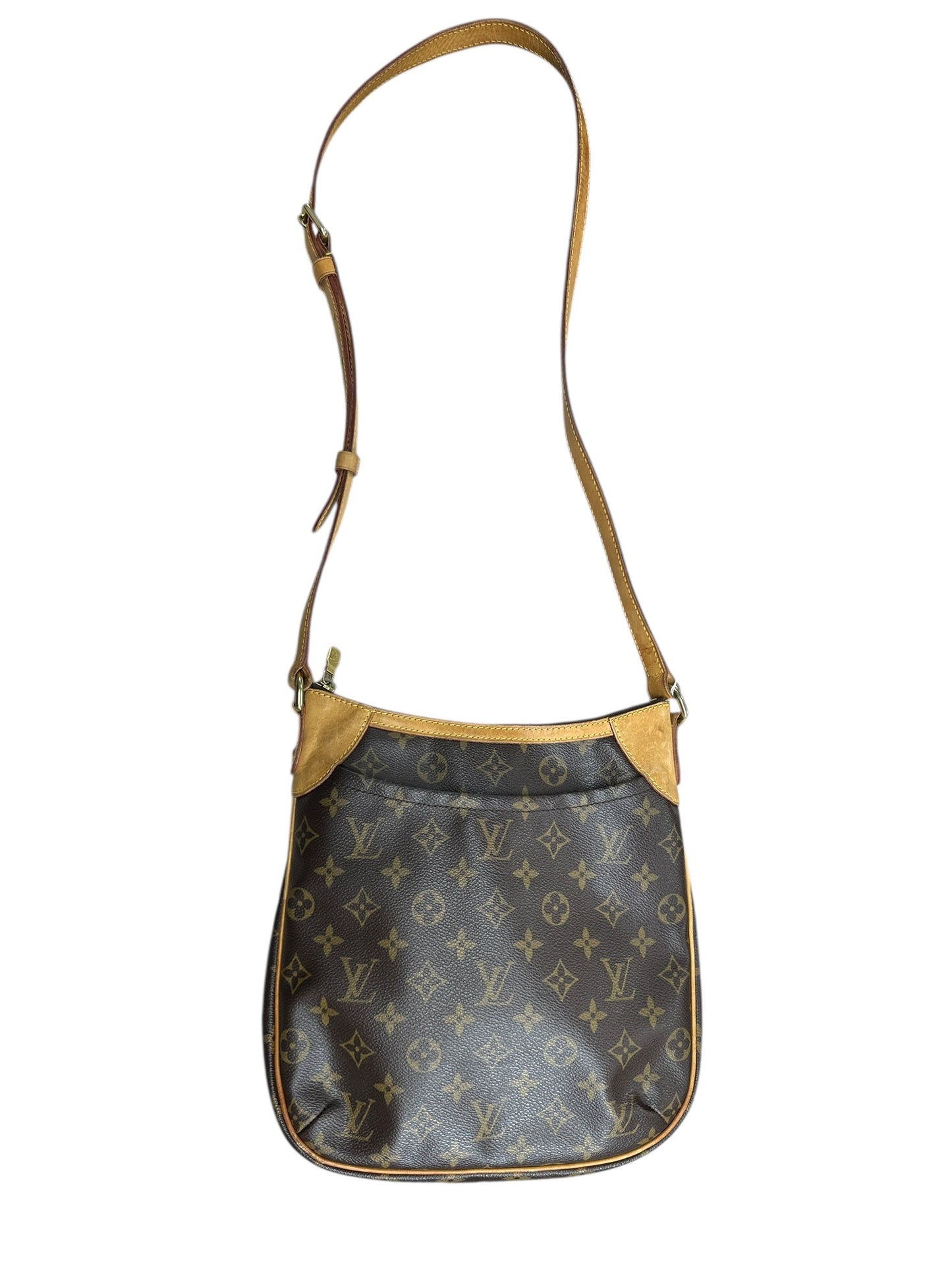 LOUIS VUITTON Monogram Batignolles Horizontal Tote Bag Brown Gold Hardware | Authentic Pre-Owned Luxury