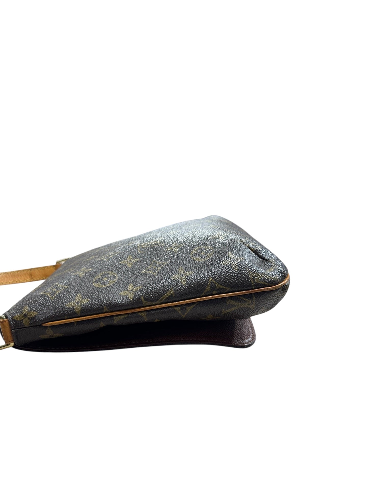 LOUIS VUITTON Monogram Musette Salsa Crossbody Bag Brown Gold Hardware | Authentic Pre-Owned Luxury