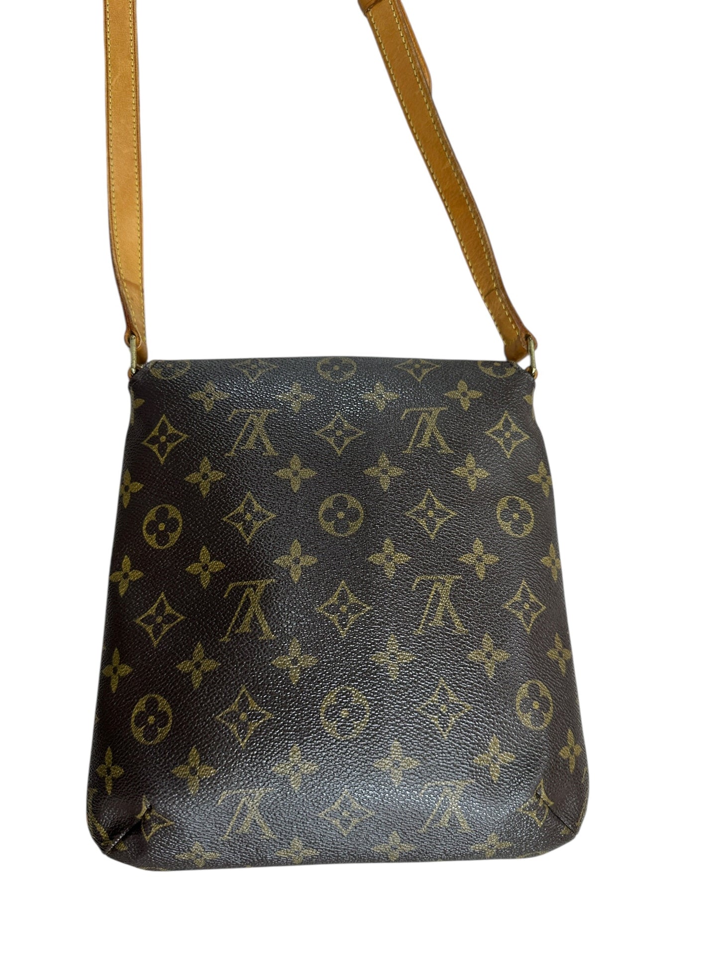 LOUIS VUITTON Monogram Musette Salsa Crossbody Bag Brown Gold Hardware | Authentic Pre-Owned Luxury