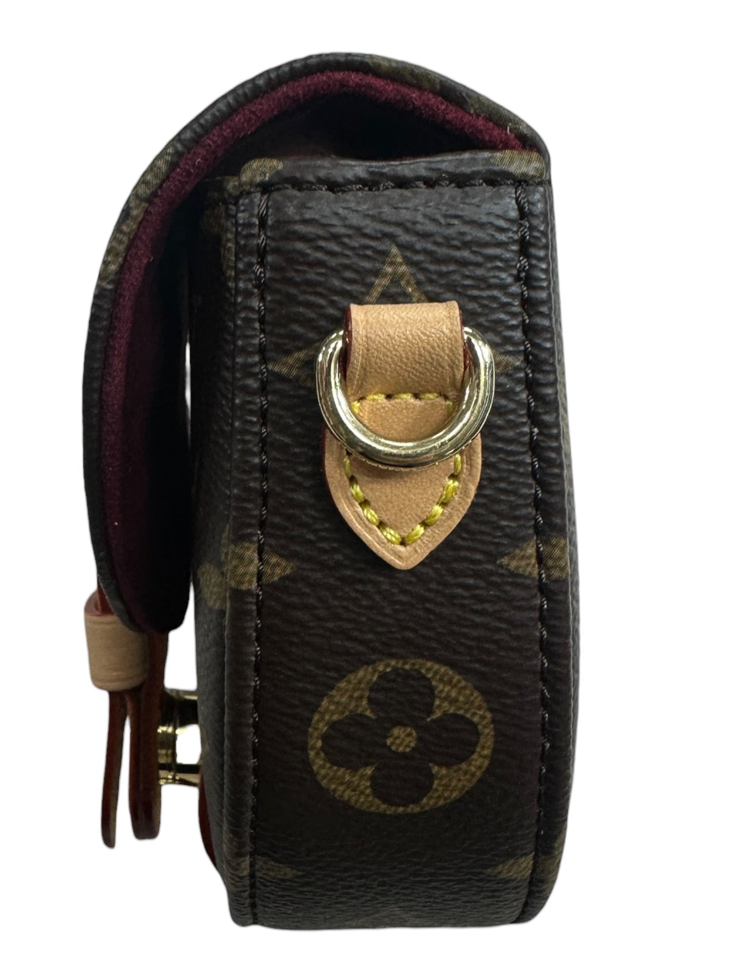 LOUIS VUITTON Monogram Boite Chapeau Souple PM Crossbody Bag Brown Gold Hardware | Authentic Pre-Owned Luxury