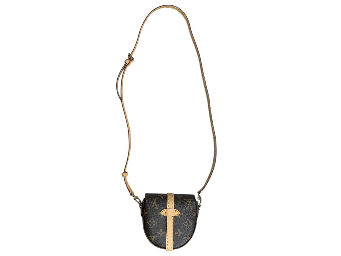 LOUIS VUITTON Monogram Boite Chapeau Souple PM Crossbody Bag Brown Gold Hardware | Authentic Pre-Owned Luxury