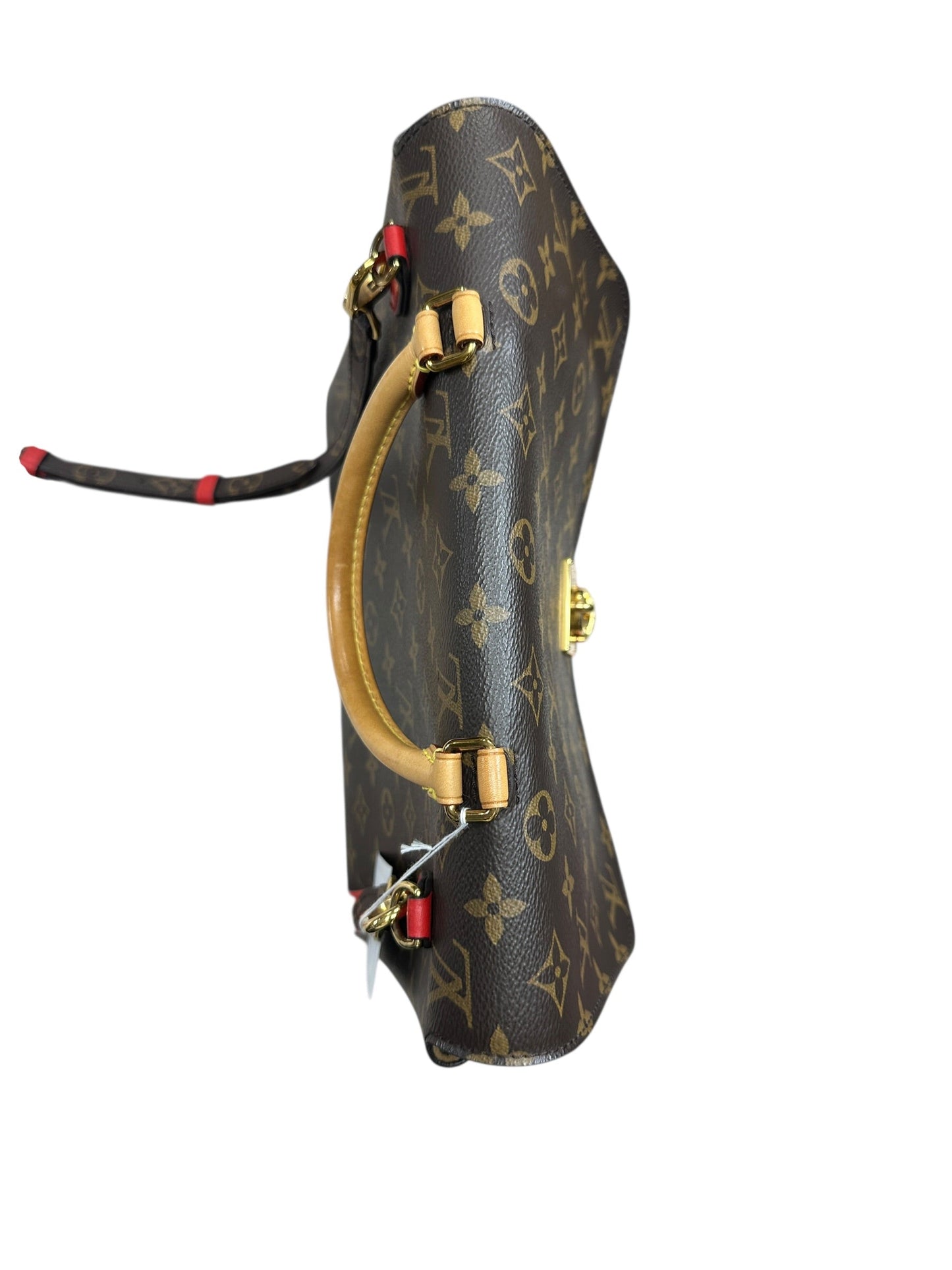 LOUIS VUITTON Monogram Marignan Shoulder Bag Brown/Red Gold Hardware | Authentic Pre-Owned Luxury