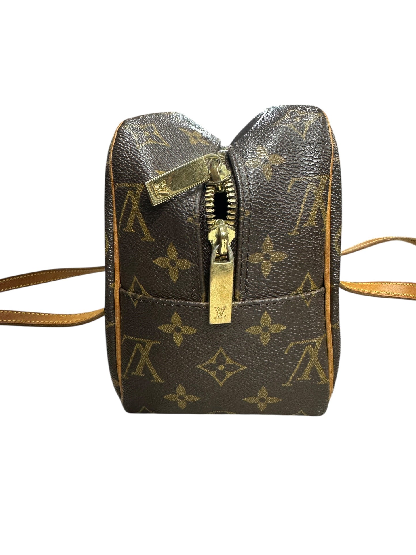 LOUIS VUITTON Monogram Cite MM Shoulder Bag Brown Gold Hardware | Authentic Pre-Owned Luxury