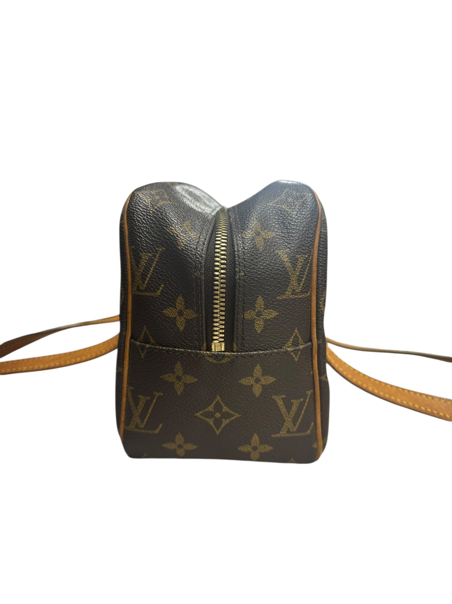 LOUIS VUITTON Monogram Cite MM Shoulder Bag Brown Gold Hardware | Authentic Pre-Owned Luxury