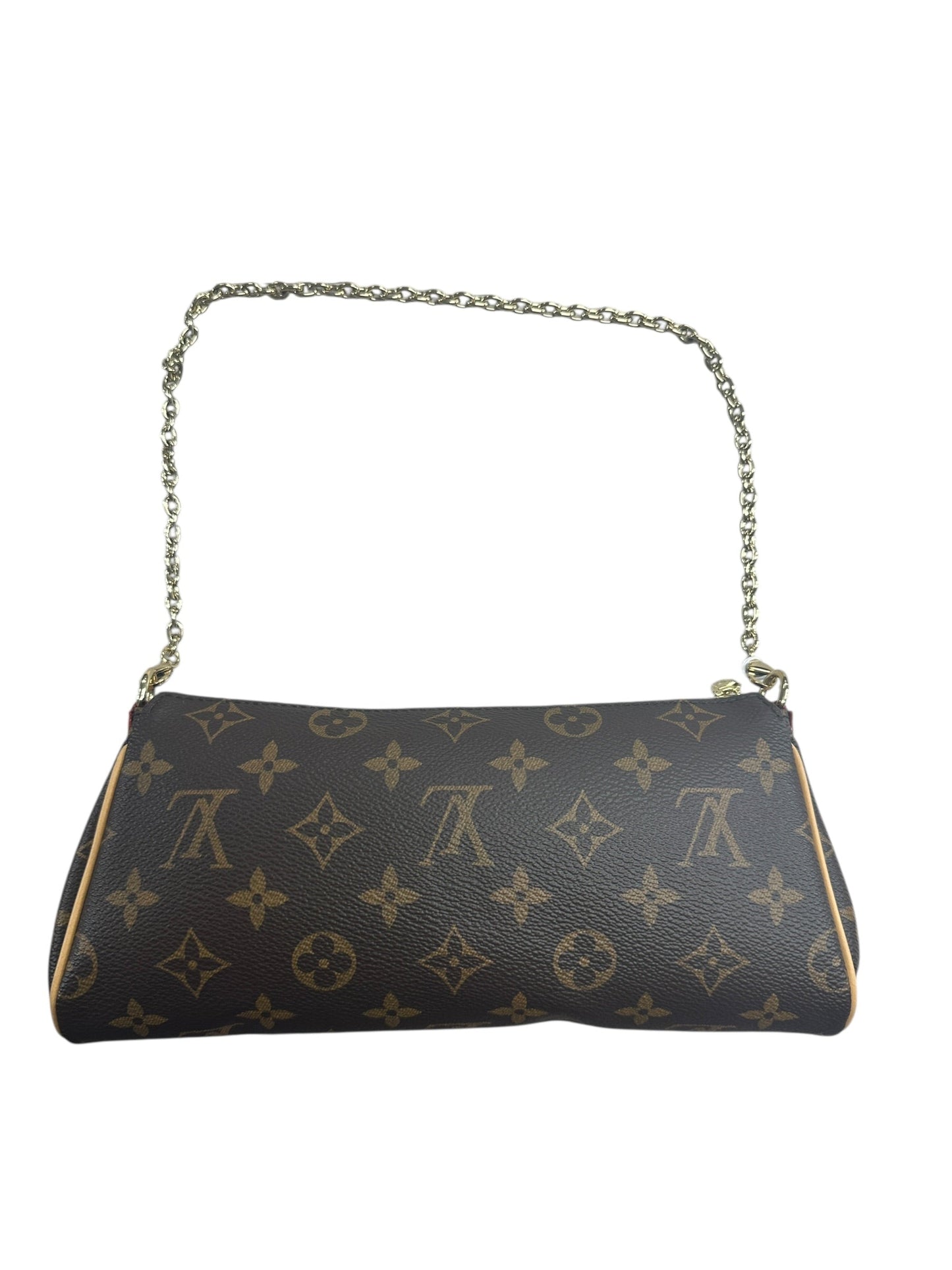 LOUIS VUITTON Monogram Eva Clutch Clutch Brown Gold Hardware | Authentic Pre-Owned Luxury