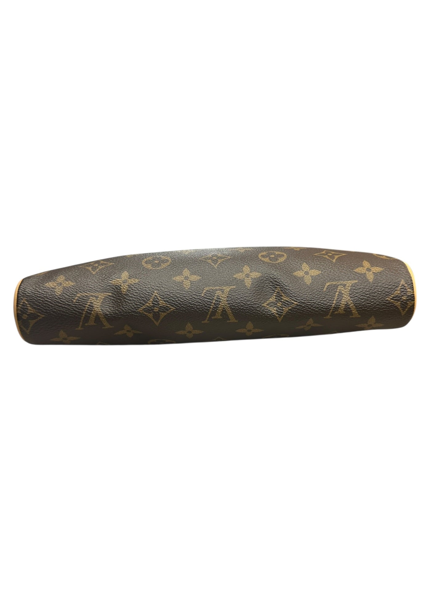 LOUIS VUITTON Monogram Eva Clutch Clutch Brown Gold Hardware | Authentic Pre-Owned Luxury