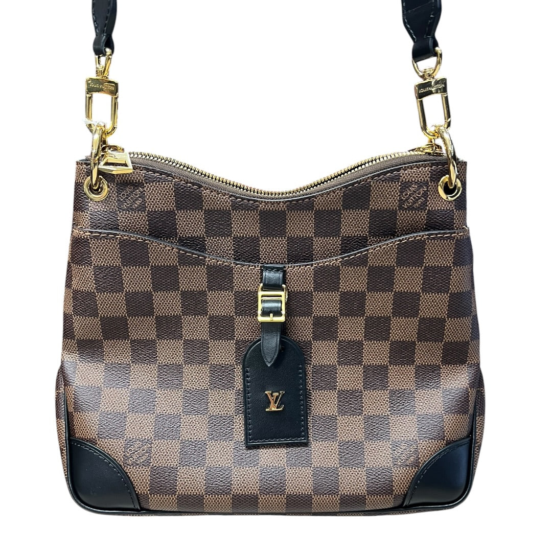 LOUIS VUITTON Damier Ebene Bond Street BB Shoulder Bag Brown/Black Gold Hardware | Authentic Pre-Owned Luxury