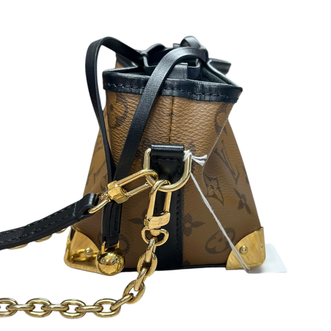 LOUIS VUITTON Monogram Reverse Dauphine Mini Crossbody Bag | Authentic Pre-Owned Luxury